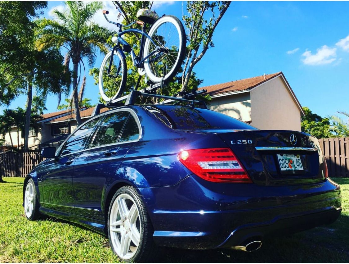Accessories - OEM Mercedes Benz Bicycle Bike Rack Roof Rack And Carrier bars - Used - 2008 to 2015 Mercedes-Benz C250 - Miami, FL 33196, United States