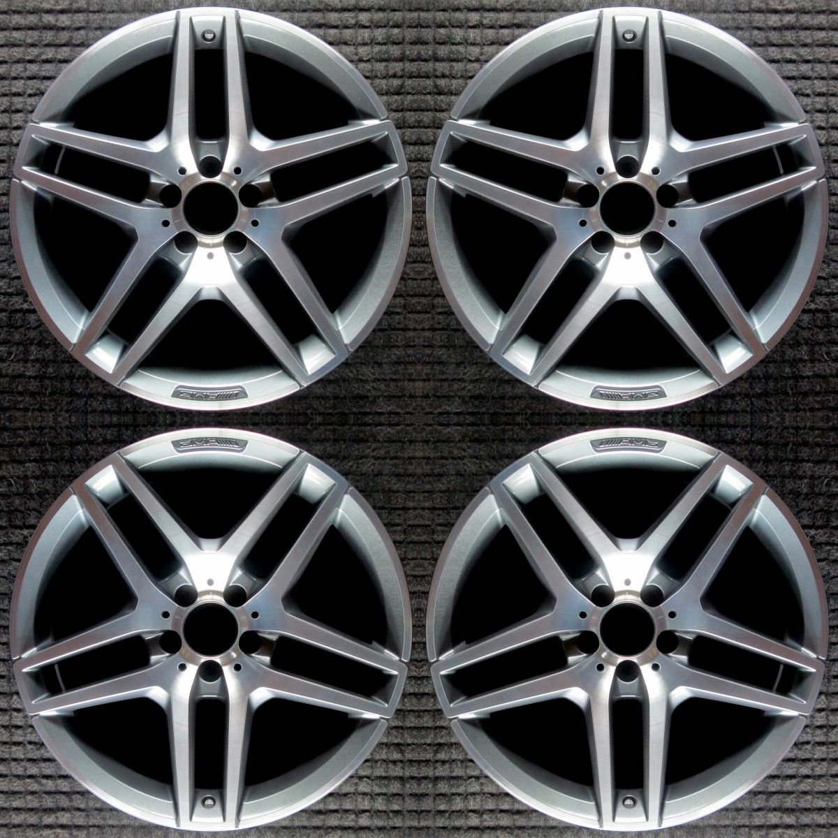 Wheels and Tires/Axles - W222 AMG S550 Wheels OEM 19s Silver - Used - Newark, NJ 07105, United States