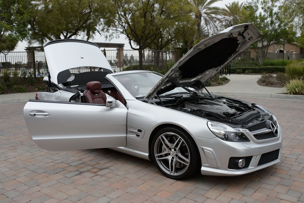 2009 Mercedes-Benz SL63 AMG - 2009 Mercedes-Benz SL63 AMG Silver Arrow 1 of 100 - Used - VIN WDBSK70F19F144018 - 8 cyl - 2WD - Automatic - Convertible - Silver - Brea, CA 92821, United States