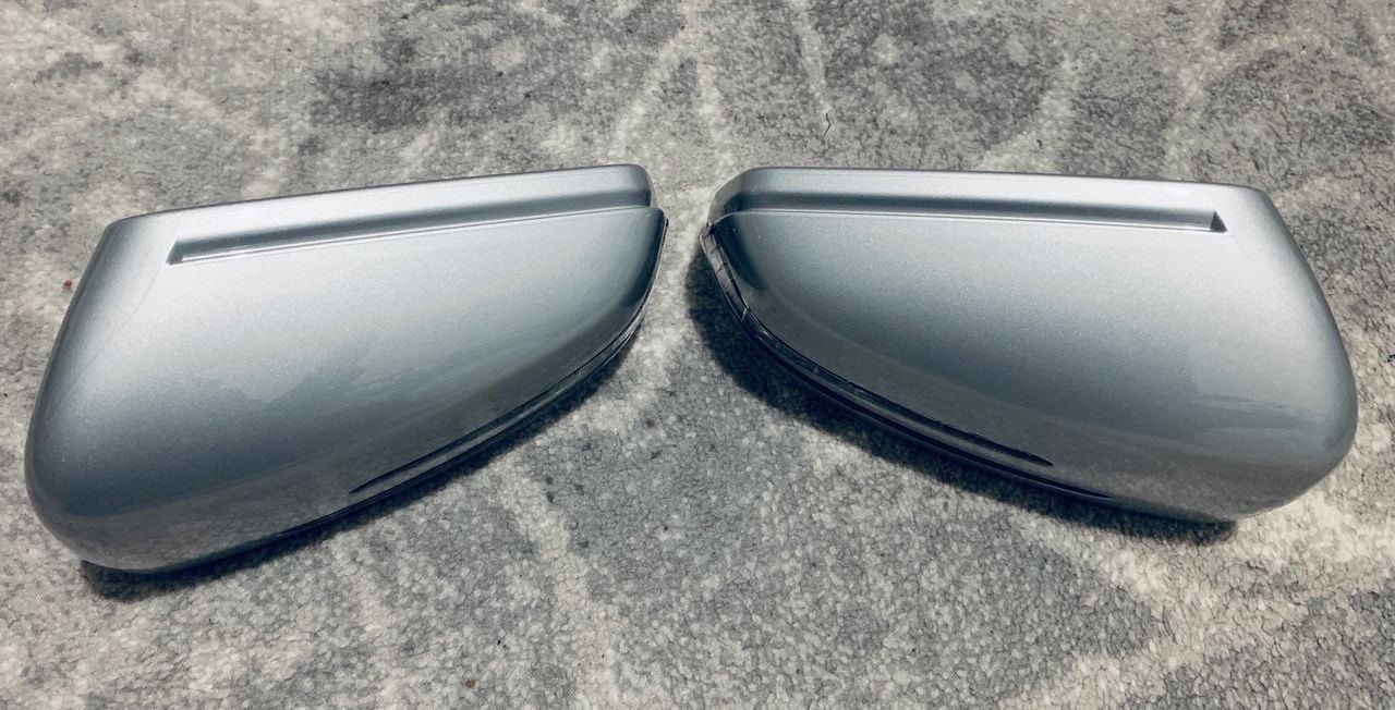 Exterior Body Parts - 2014 CLA 250 OEM Side Mirror Covers - Polar Silver (New Condition) Left + Right - New - 2014 to 2018 Mercedes-Benz CLA250 - Wallingford, CT 06492, United States