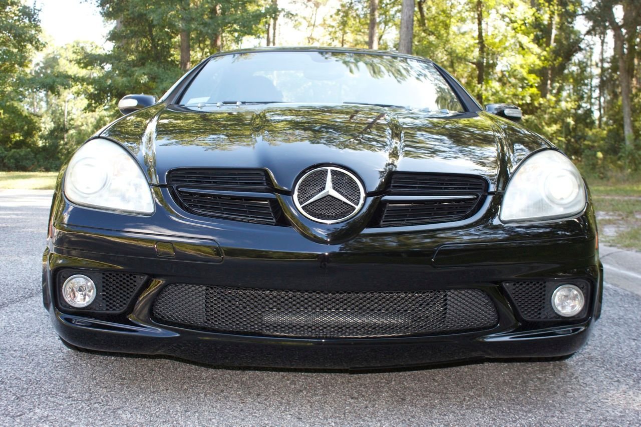 2005 Mercedes-Benz SLK55 AMG - 2005 SLK55 AMG - ~75K Miles - Unmodified - Excellent Condition - Used - VIN WDBWK73F35F057695 - 74,756 Miles - 8 cyl - 2WD - Automatic - Convertible - Black - Brunswick, GA 31523, United States