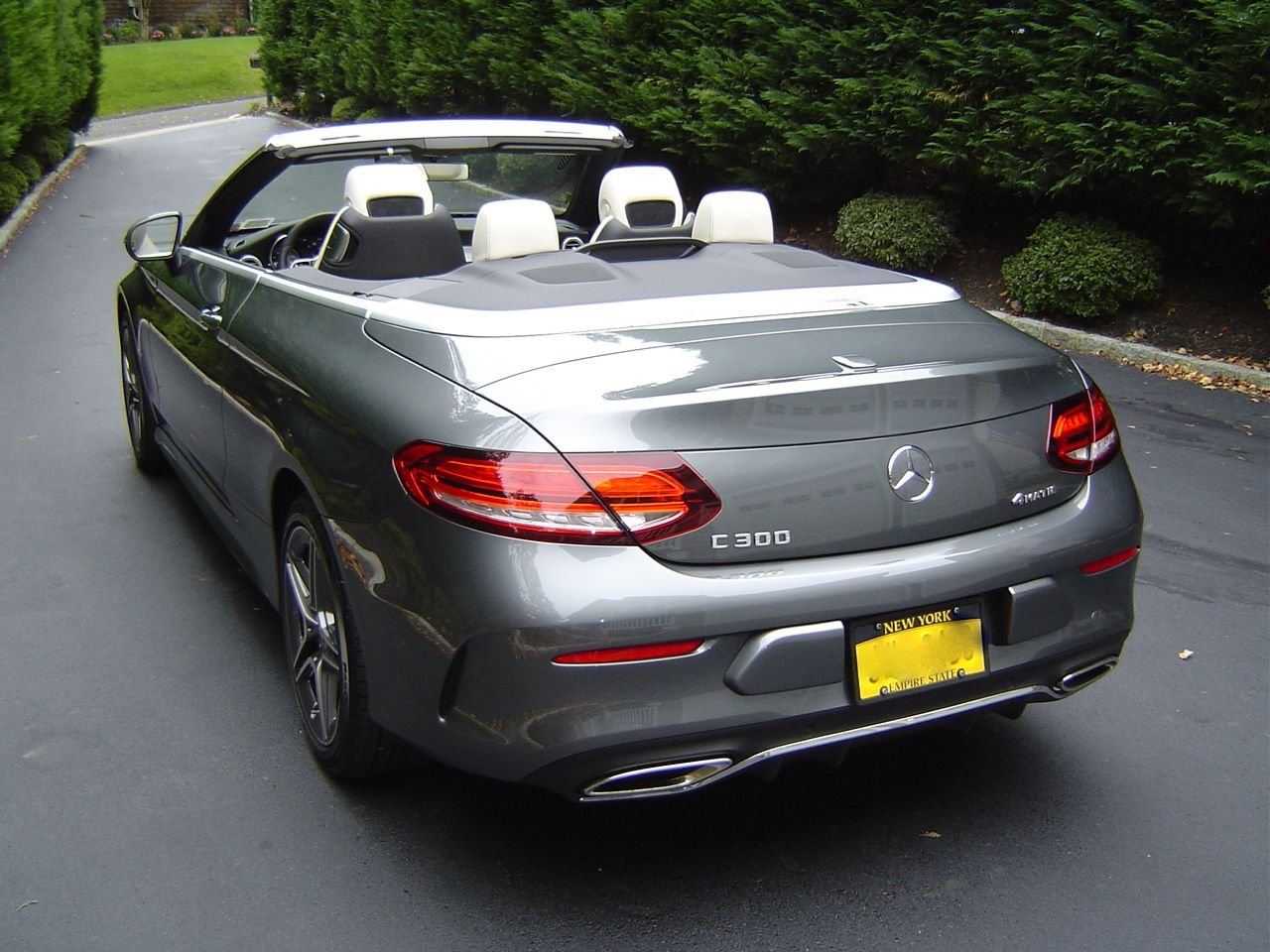 2019 Mercedes-Benz C300 - LEASE TAKE OVER - 2019 MB C300 4MATIC Convertible - Used - VIN WDDWK8EB4KF905702 - 4,200 Miles - 4 cyl - AWD - Automatic - Convertible - Gray - Huntington, NY 11743, United States