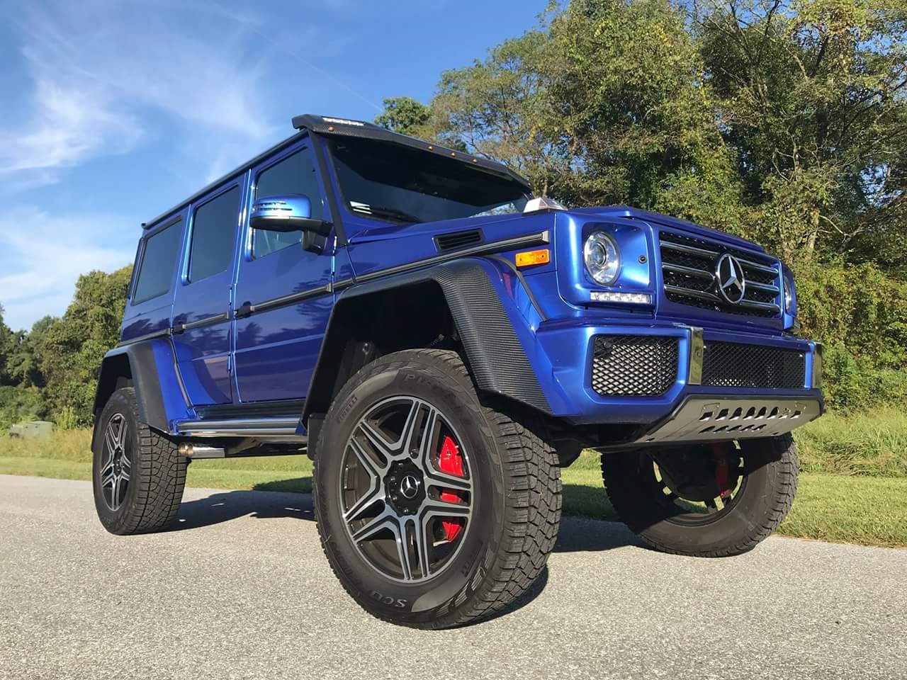 2018 Mercedes-Benz G550 - 2018 G550 4x4 Squared - Used - VIN WDCYC5FH7JX292057 - 547 Miles - 8 cyl - 4WD - Automatic - Wagon - Blue - Alexandria, VA 22315, United States