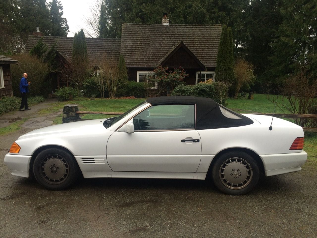 1992 Mercedes-Benz 500SL - Rare - German Built - Classic 1992 Mercedes 500 SL Roadster - Used - VIN WDBFA66E5NF039778 - 2WD - Automatic - Convertible - White - Langley, WA 98260, United States