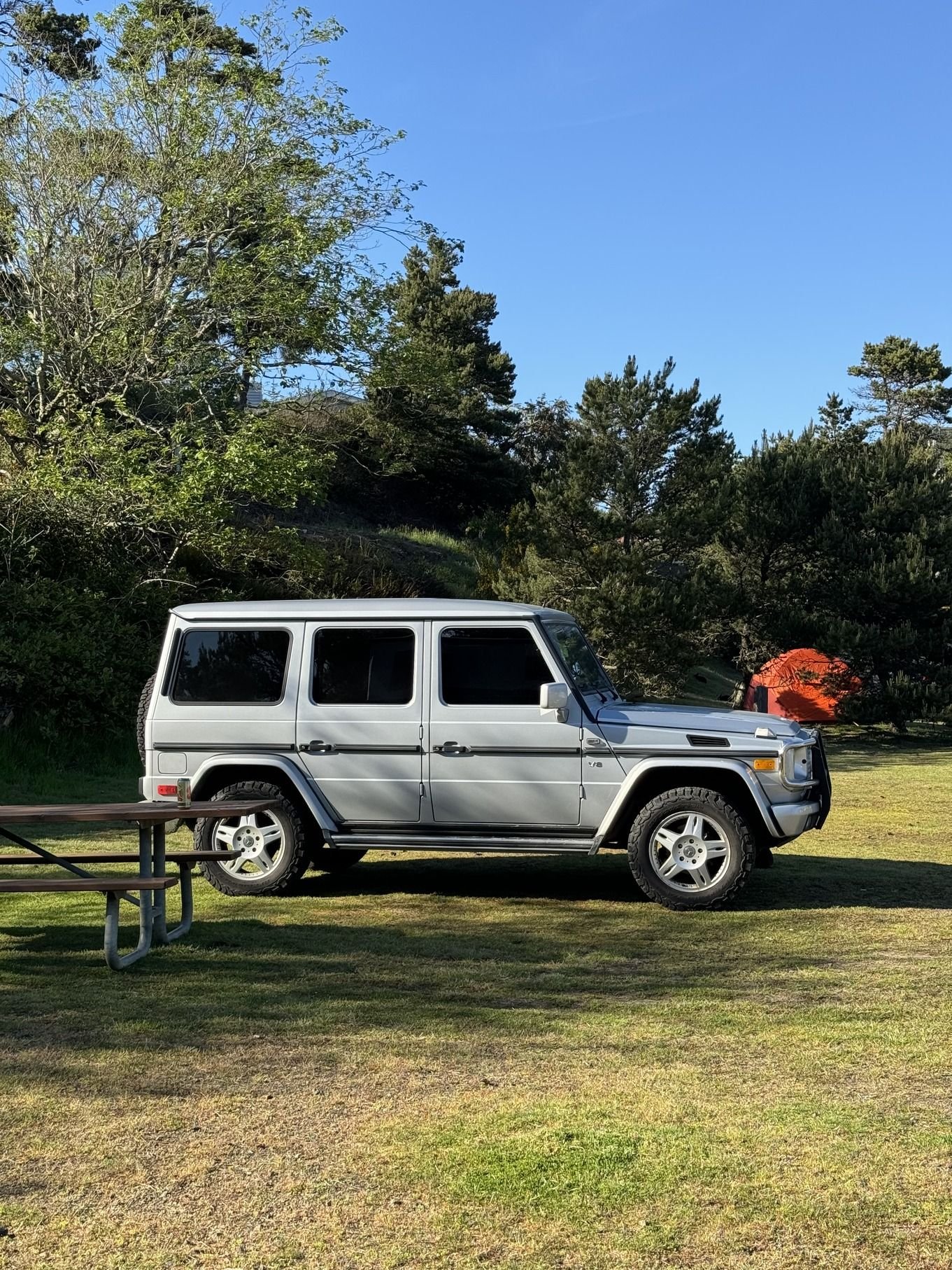 2002 Mercedes-Benz G500 - Gauging interest: 2002 G500 - Used - VIN WDCYR49E72X134474 - 117,250 Miles - 8 cyl - 4WD - Automatic - SUV - Silver - Portland, OR 97209, United States