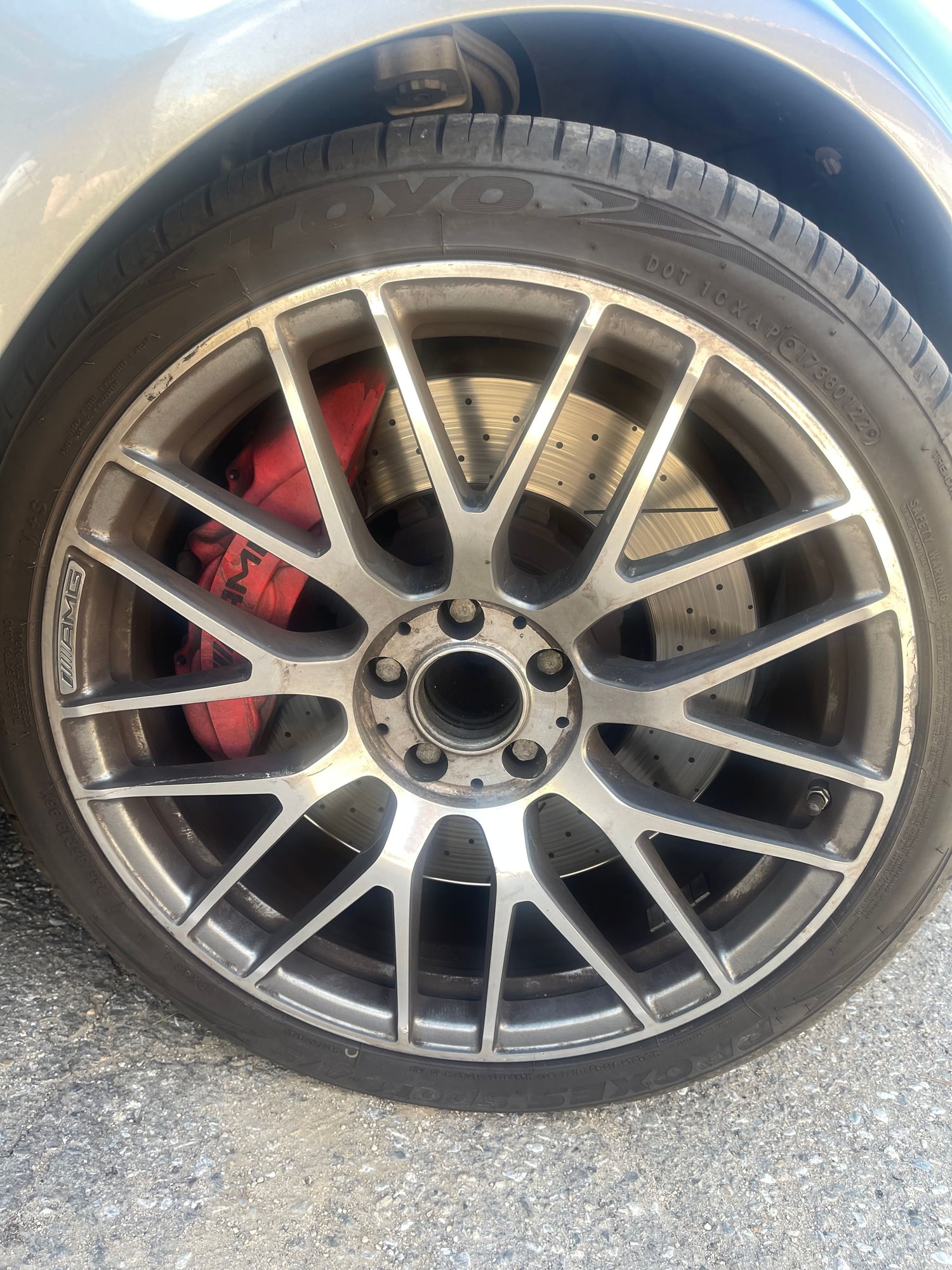 Wheels and Tires/Axles - 2016 AMG C63S OEM WHEELS - Used - 2016 to 2019 Mercedes-Benz C63 AMG S - Phelan, CA 92371, United States