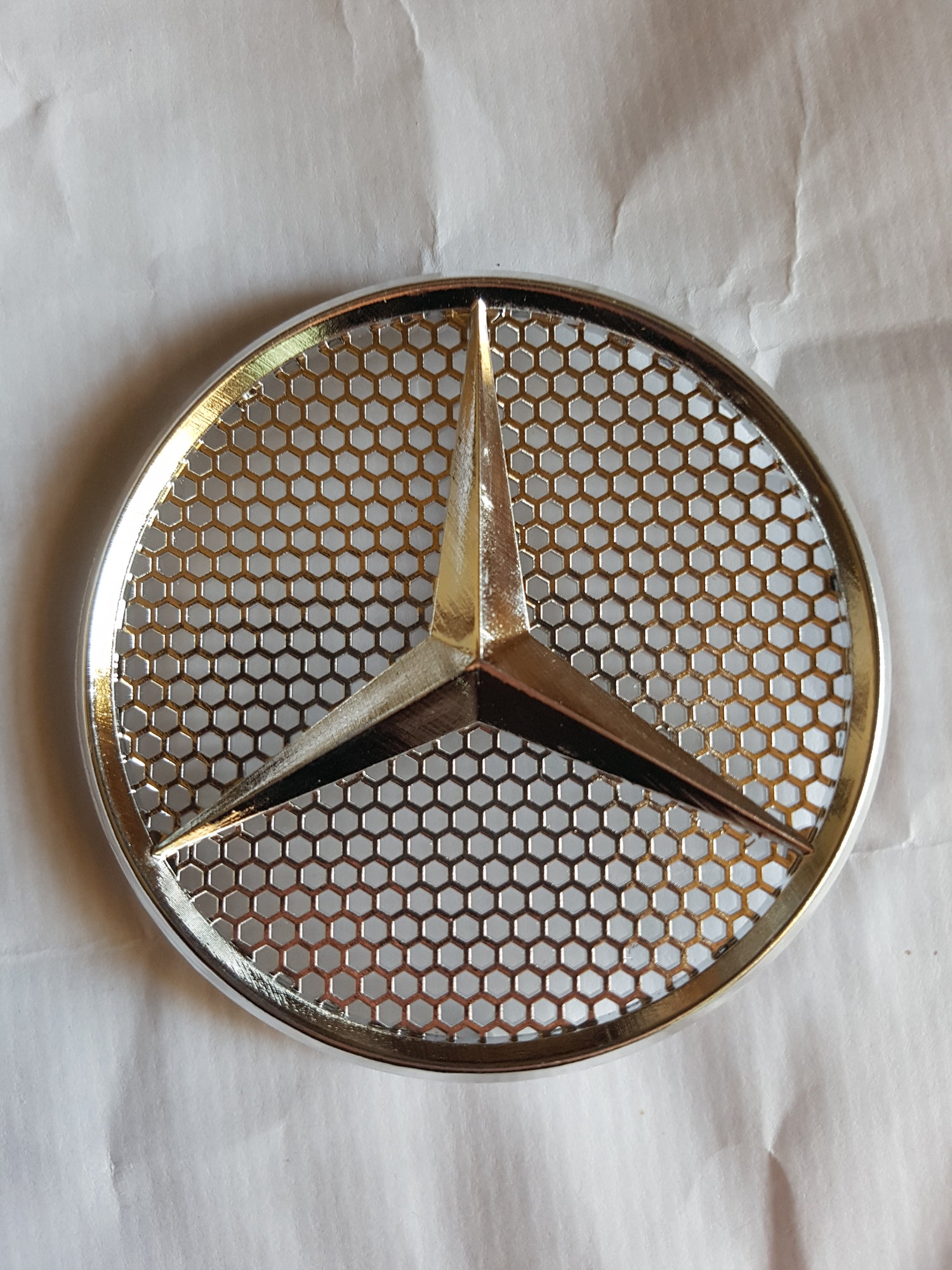 Accessories - Mercedes Benz star M156 Engine cover Emblem Badge - New - Athens, Greece