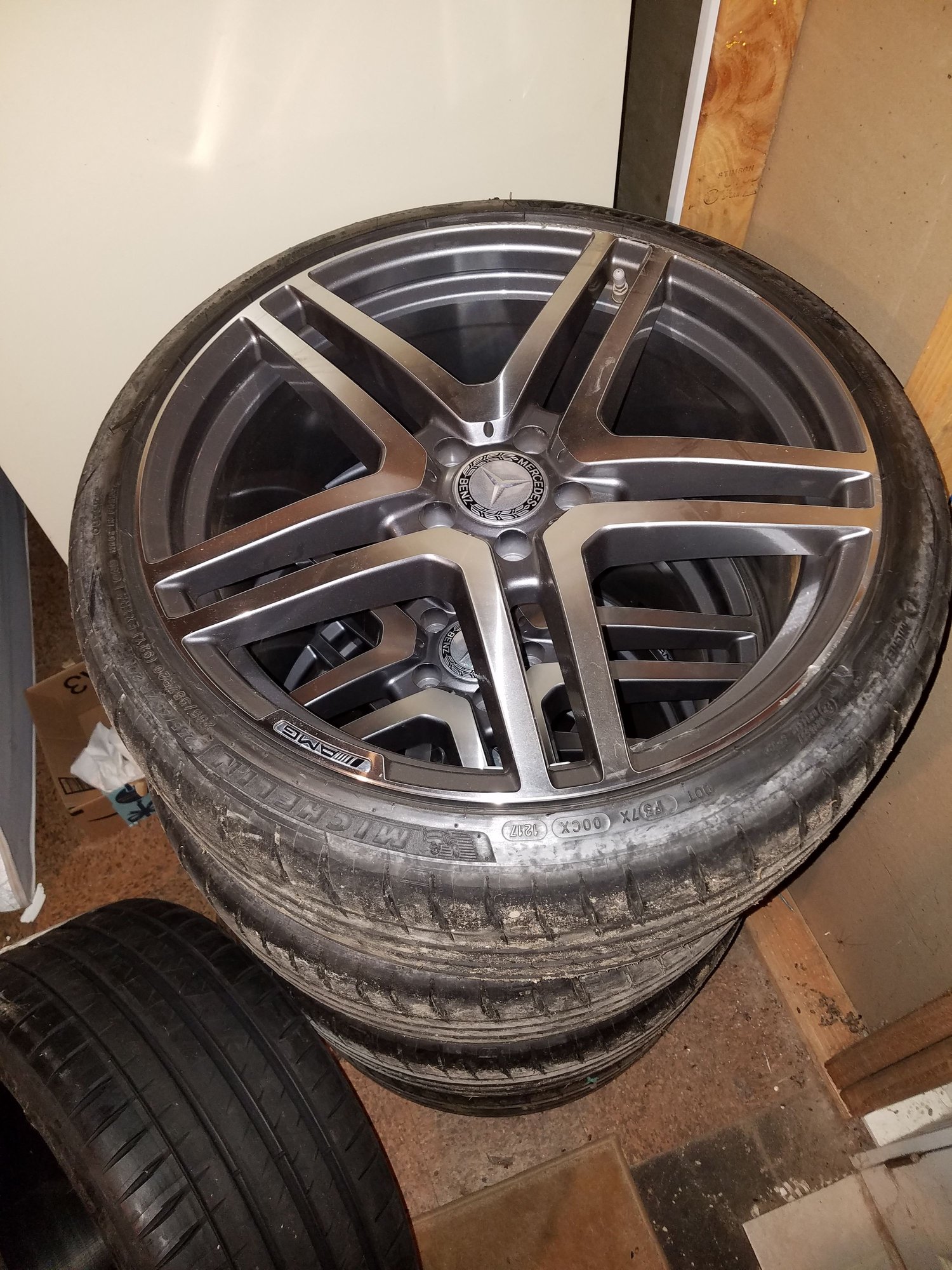 Wheels and Tires/Axles - Michelin pilot sport 4s on 20" staggered amg reps - Used - 2010 to 2019 Mercedes-Benz E550 - Harwinton, CT 06791, United States