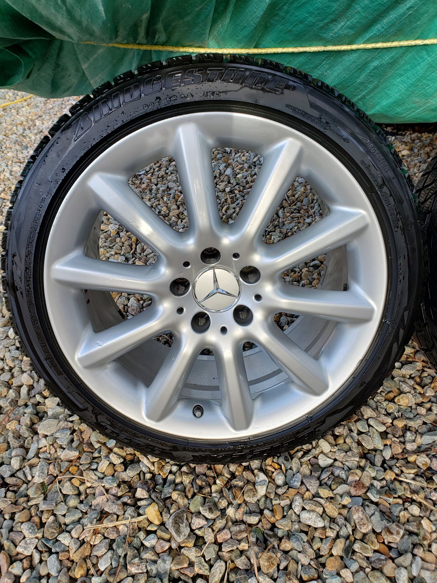 Wheels and Tires/Axles - Blizzak 255/40R18 99H Snow Tire and Wheel Package - Used - All Years Mercedes-Benz All Models - West Yarmouth, MA 02673, United States