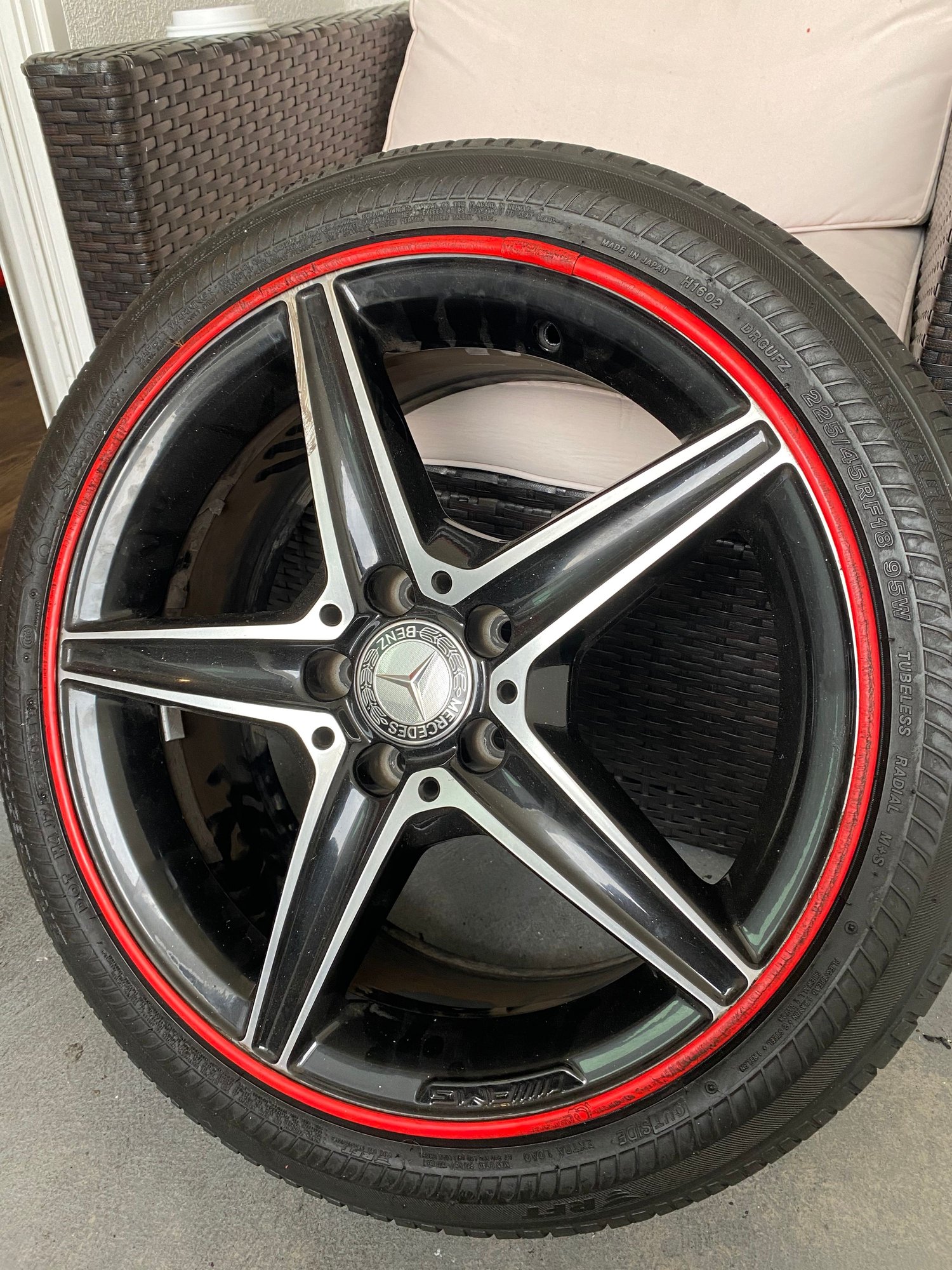 Wheels and Tires/Axles - Mercedes Benz AMG C300 C400 OEM Wheels Rims A-CLASS B-CLASS CLA - Used - All Years Mercedes-Benz C300 - All Years Mercedes-Benz C400 - Los Angeles, CA 90038, United States