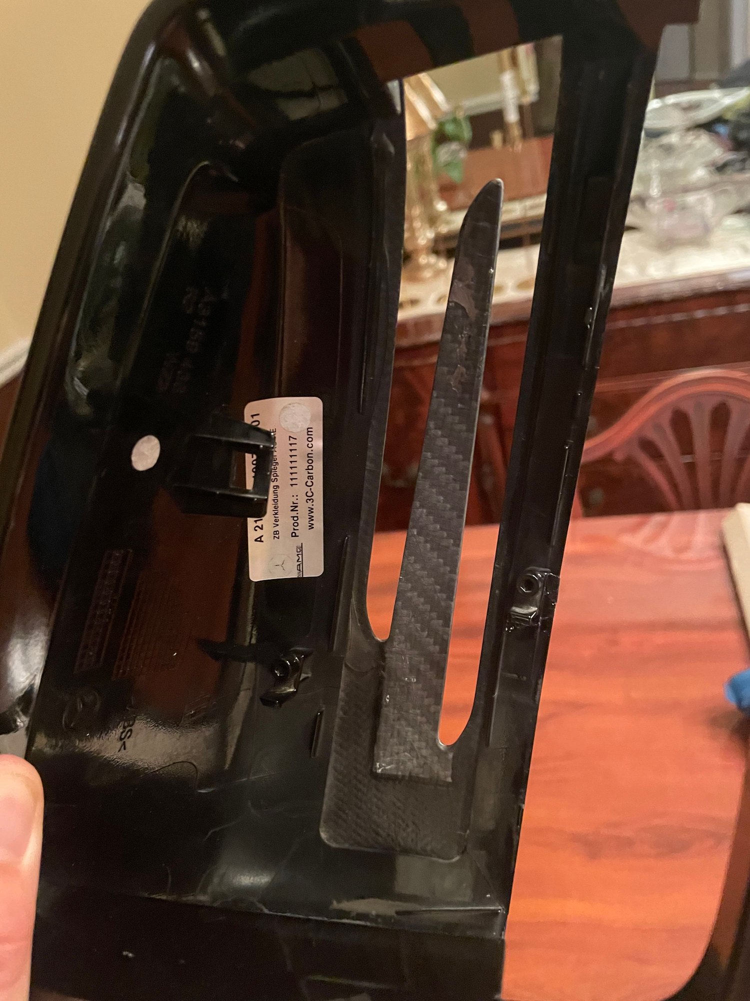 Exterior Body Parts - W212 OEM Carbon Fiber Side Mirror Covers - Used - 2011 to 2013 Mercedes-Benz E63 AMG - Cincinnati, OH 45040, United States