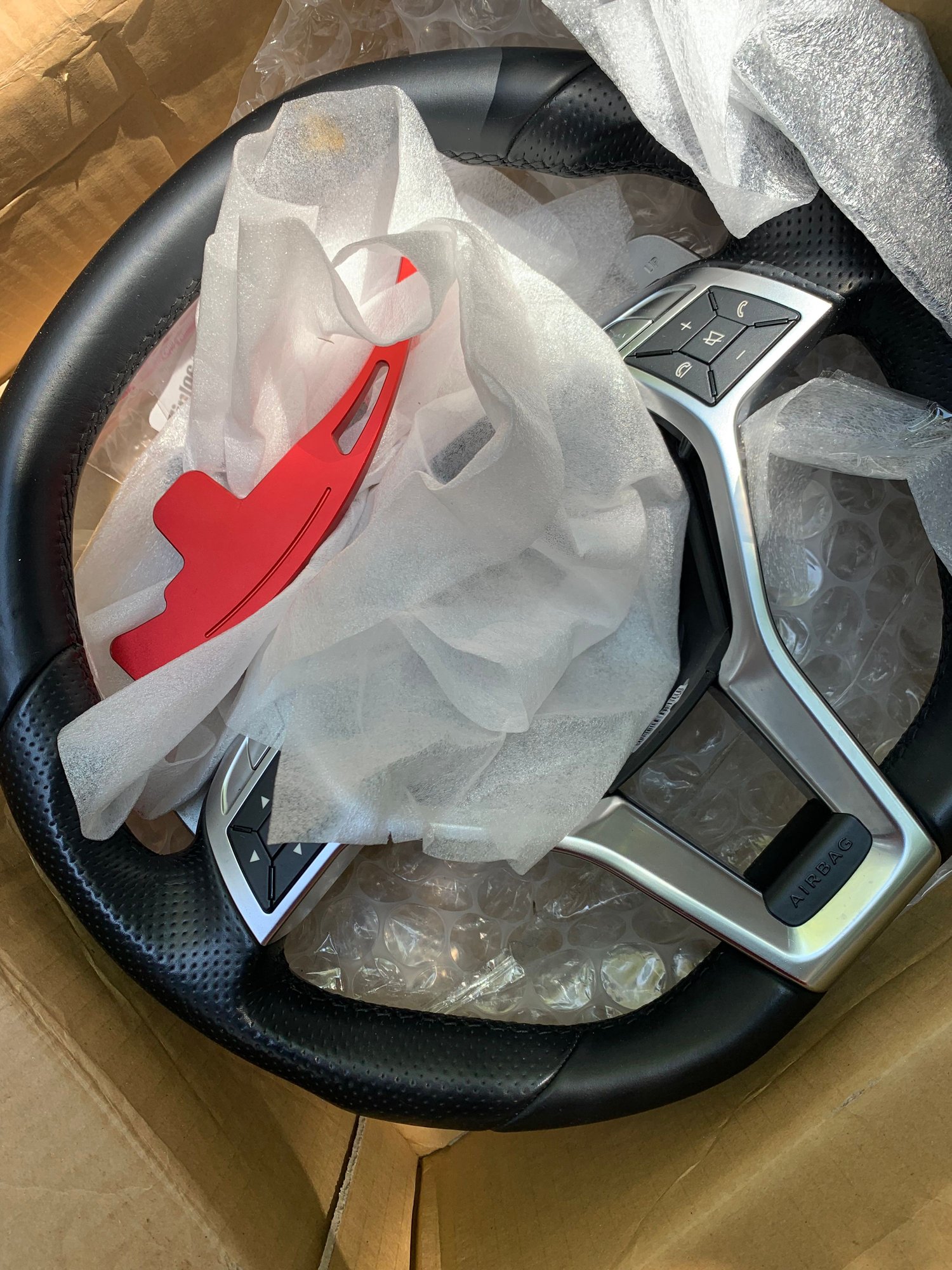 Interior/Upholstery - W204 c63 steering wheel - Used - 2008 to 2015 Mercedes-Benz C63 AMG - Staten Island, NY 10301, United States