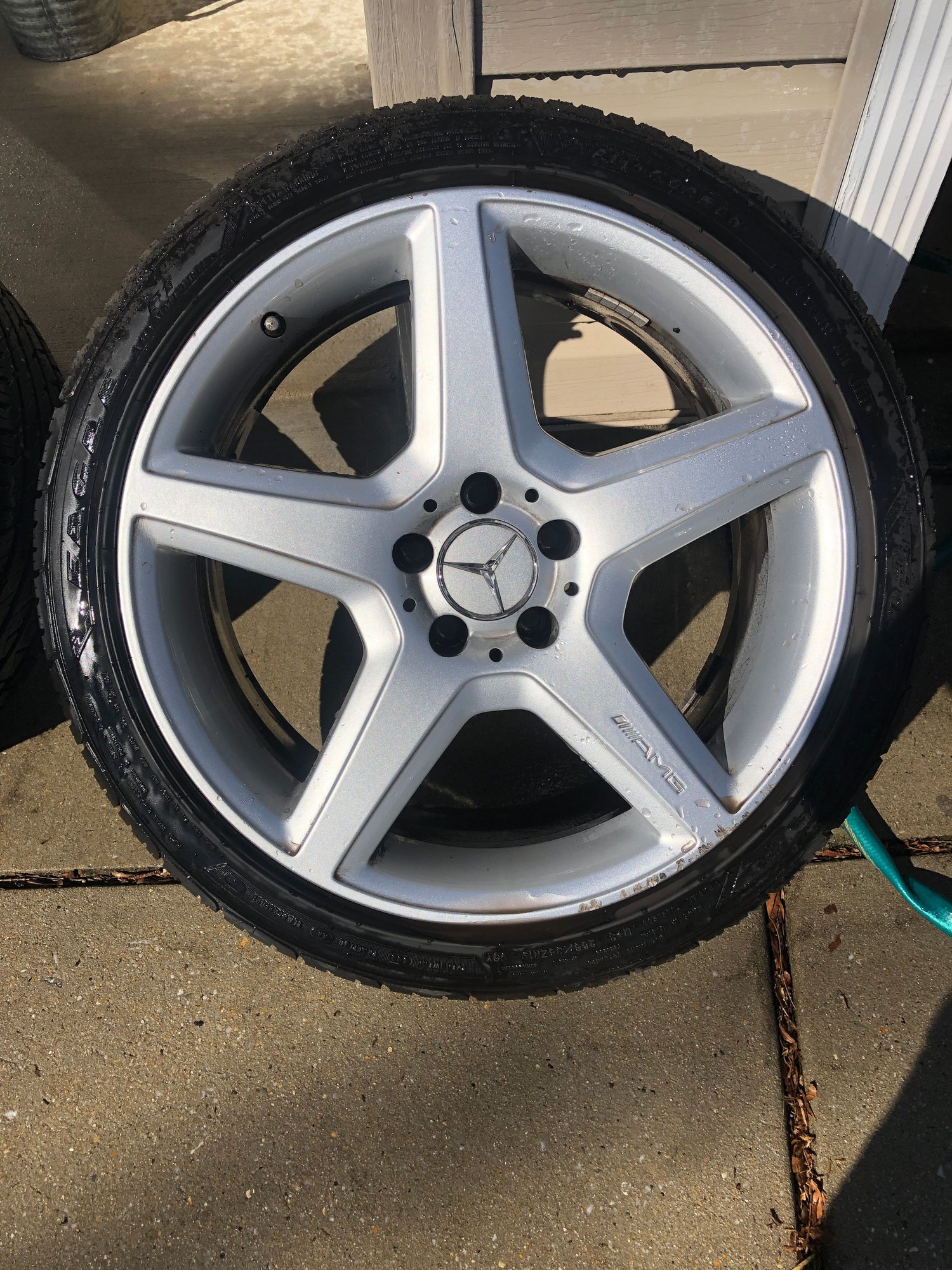 Wheels and Tires/Axles - 19" SL55 AMG rims tires W/TPMS-Maryland - Used - Columbia, MD 21045, United States