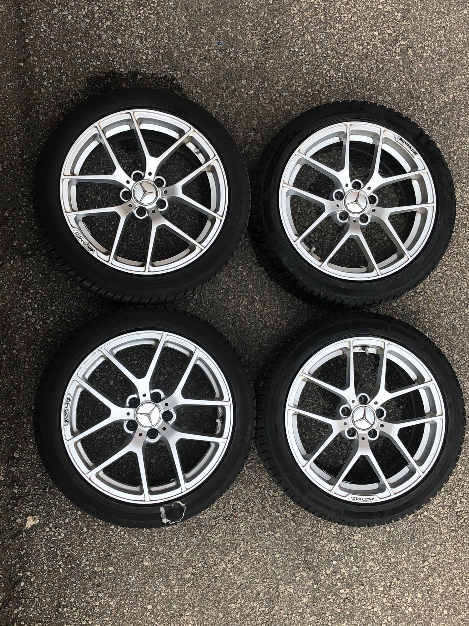 Wheels and Tires/Axles - Winter Wheels and Tires C43 C300 C450 - Used - All Years Mercedes-Benz C43 AMG - All Years Mercedes-Benz C300 - Toronto, ON M6B 2W5, Canada