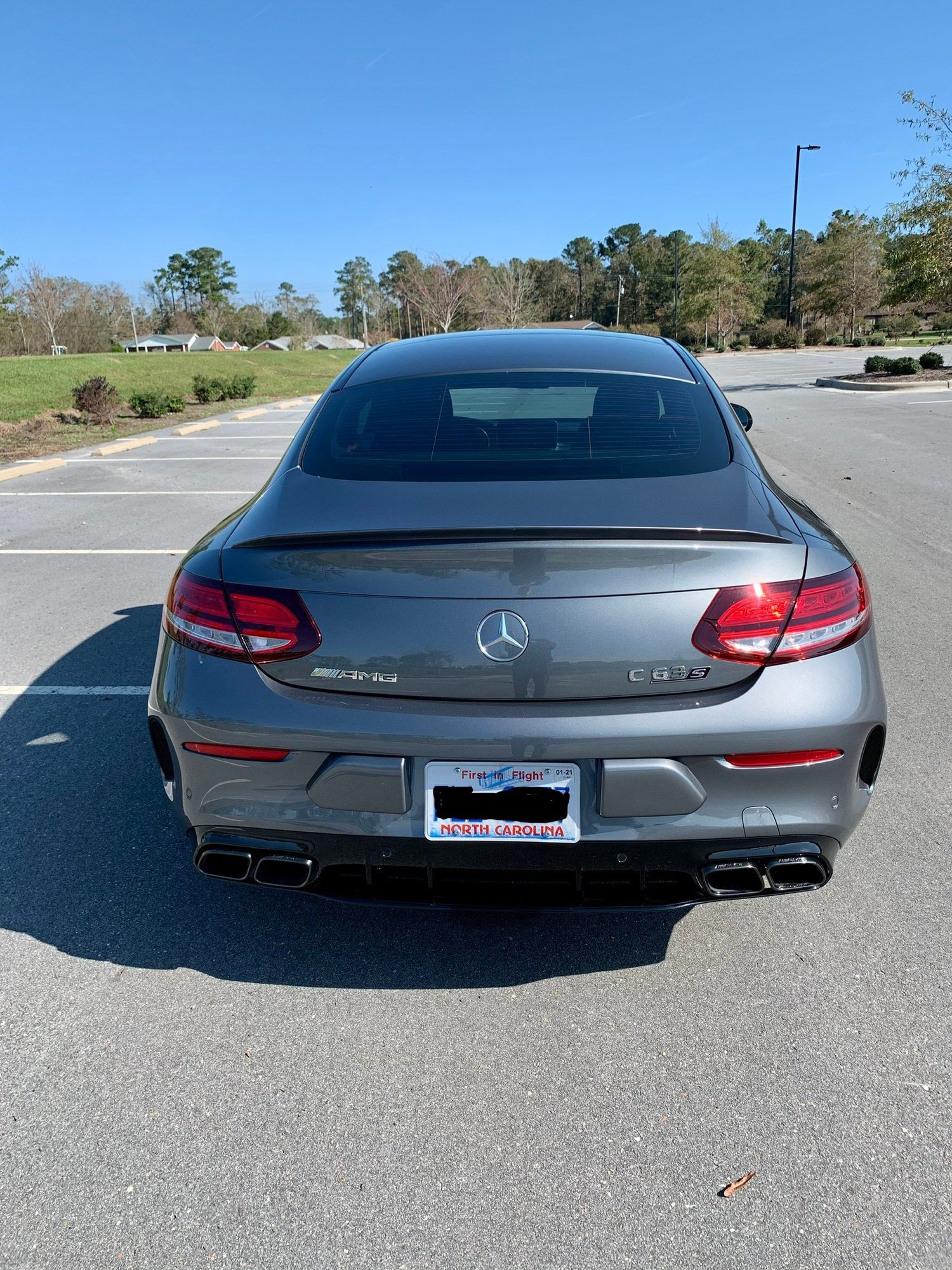 2019 Mercedes-Benz C63 AMG S - 2019 AMG C63S Coupe -pristine condition - Used - VIN WDDWZJ8HB8KF83967 - 2,300 Miles - 8 cyl - 2WD - Automatic - Coupe - Gray - Wilmington, NC 28411, United States