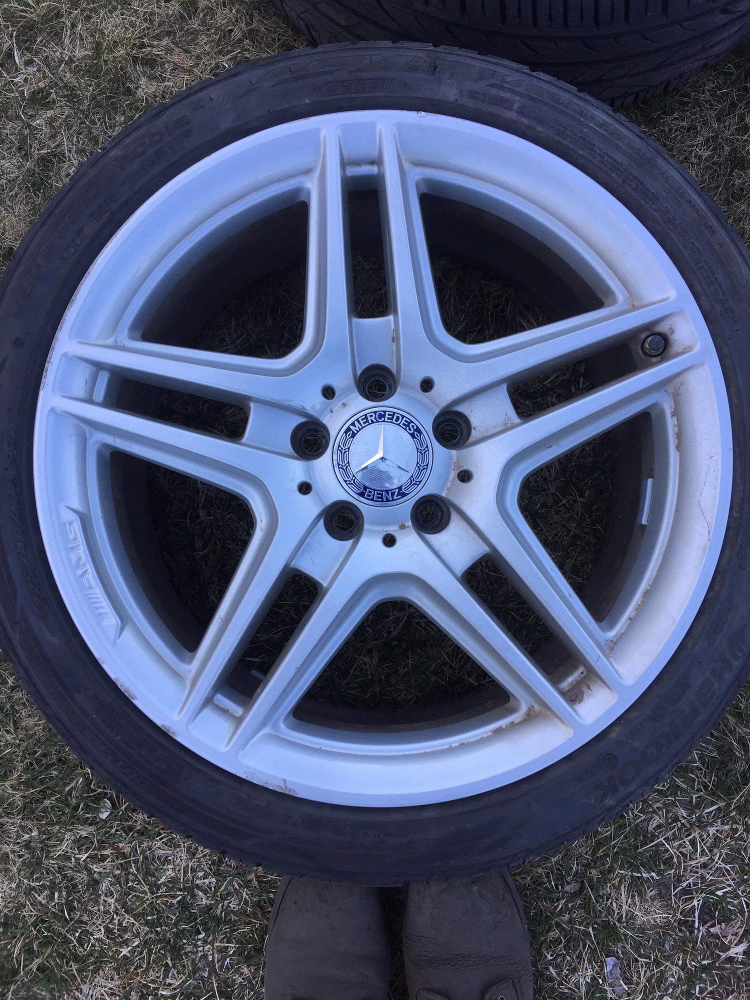 Wheels and Tires/Axles - 18" oem amg wheels and tires - Used - Barrington, NH 03825, United States