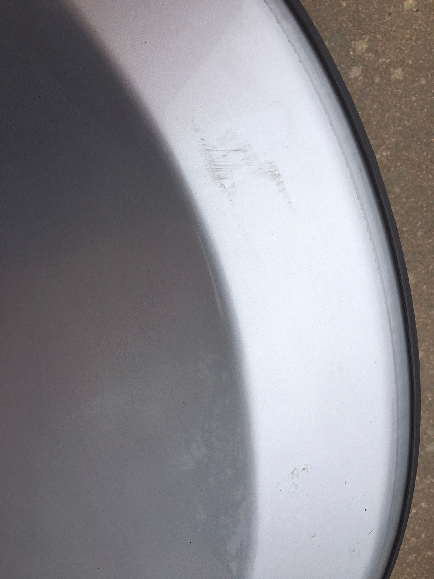 Exterior Body Parts - G Wagon Factory Spare Tire Cover in Silver and Stainless Surround - Used - 1998 to 2010 Mercedes-Benz G500 - Austin, TX 78726, United States
