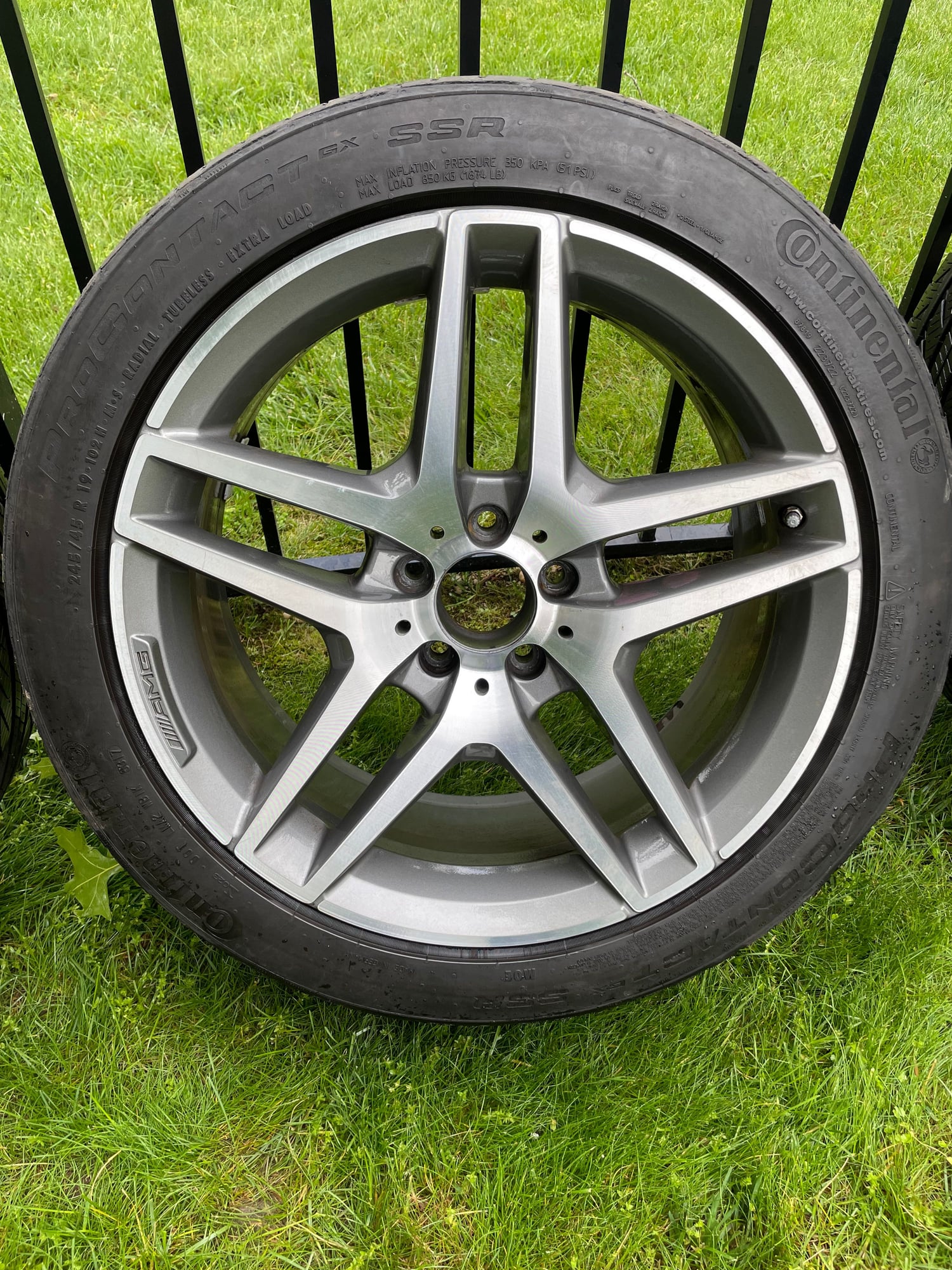Wheels and Tires/Axles - 19" Mercedes S550 AMG Wheels and Tires - Used - 2015 to 2021 Mercedes-Benz S550 - Commack, NY 11725, United States