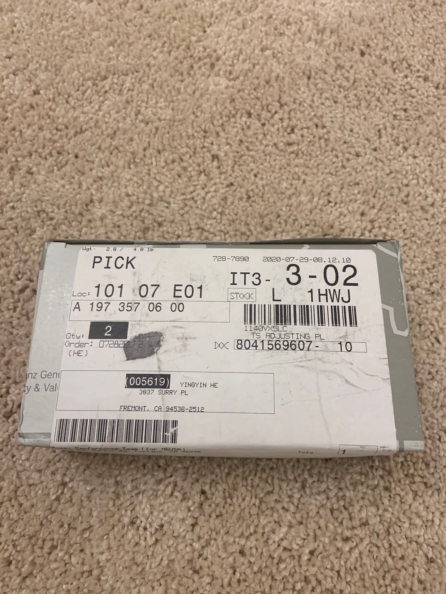 Steering/Suspension - Alignment Shim 197-357-06-00 - New - Fremont, CA 94536, United States