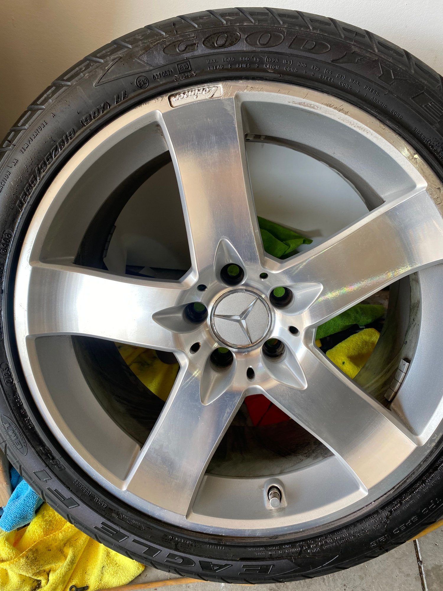Wheels and Tires/Axles - Rare 19inch Lorinser RS5 set 8.5 & 9.5 x 19 ET38 5x112 1800 OBO - Used - 1995 to 2018 Mercedes-Benz All Models - South Jordan, UT 84009, United States