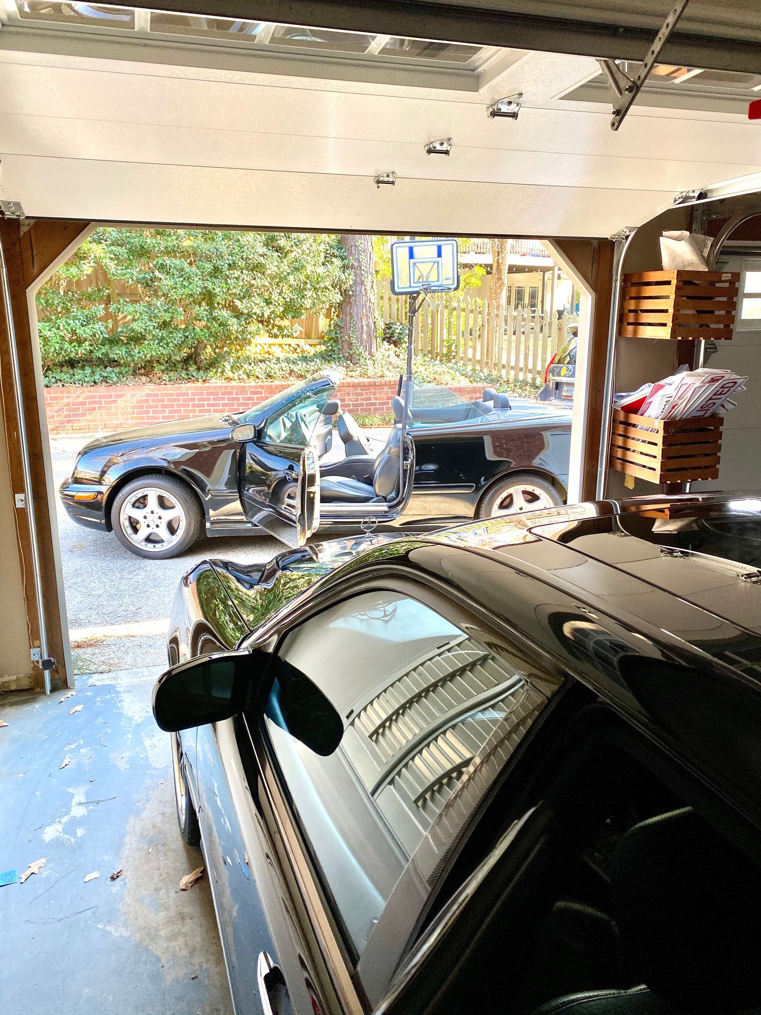 2002 Mercedes-Benz CLK55 AMG - CLK55 AMG Cabriolet, babied, always garaged, documented, all OEM, all AMG - Used - VIN WBBLK74G42T118396 - 77,000 Miles - 8 cyl - 2WD - Automatic - Convertible - Black - Atlanta, GA 30086, United States