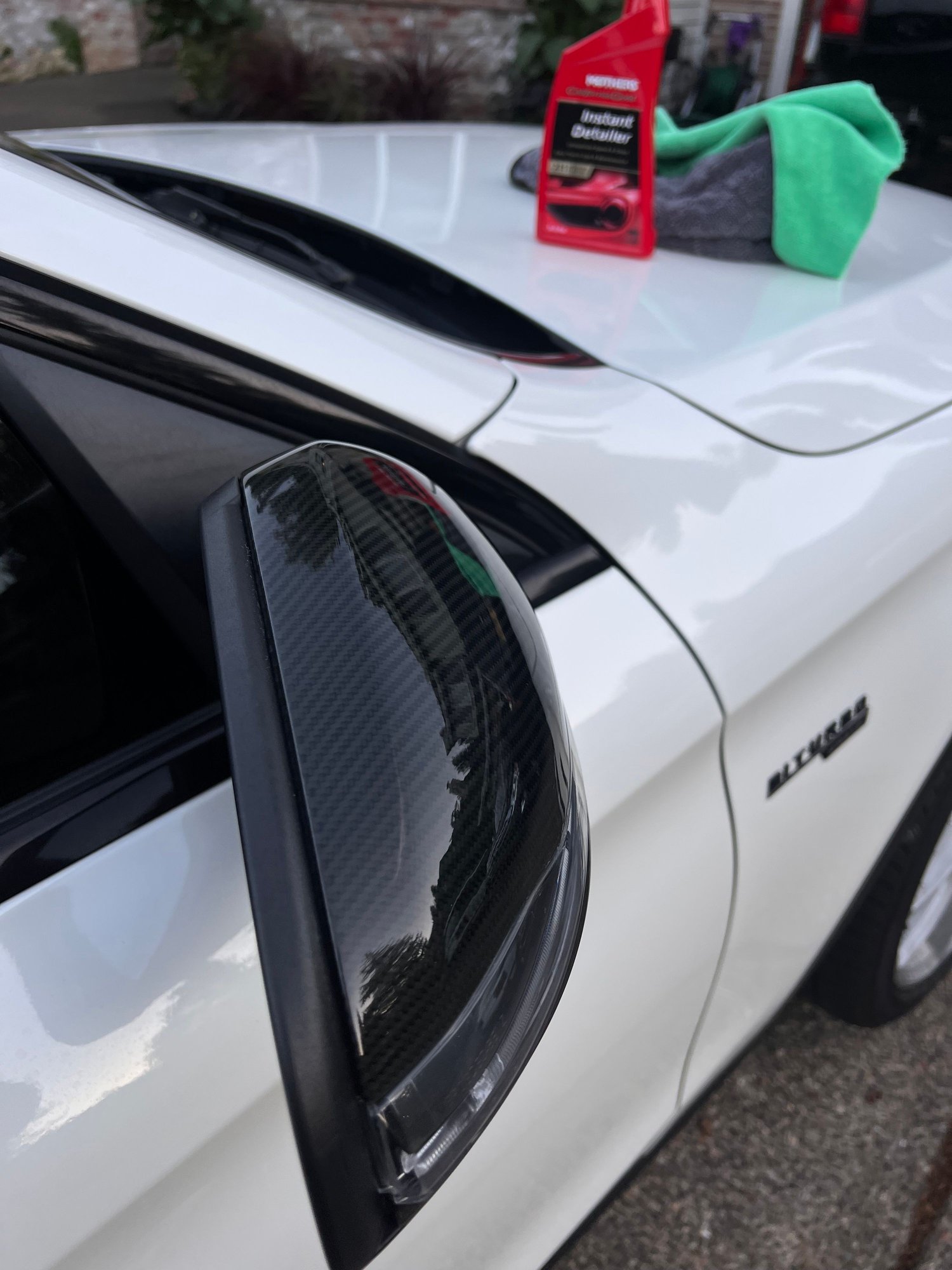 Exterior Body Parts - W205 / X253 OEM Carbon Mirror Caps - Used - West Linn, OR 97068, United States