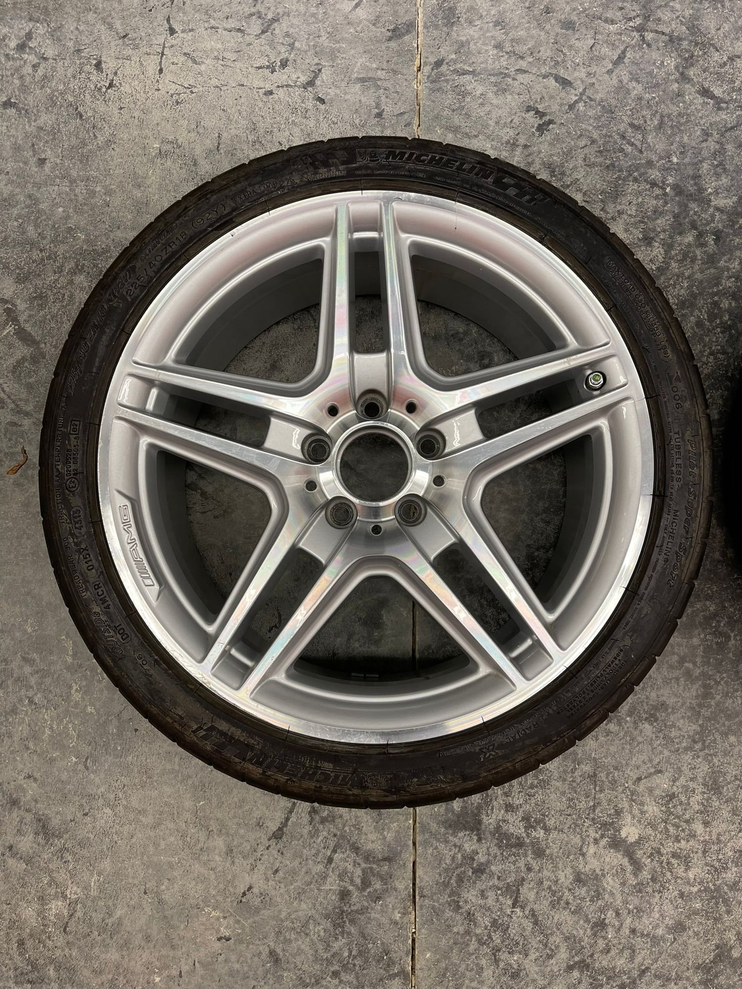 Wheels and Tires/Axles - W204: 18" AMG Staggered Wheel Set (4x Wheels) - Used - 2008 to 2014 Mercedes-Benz C300 - 2008 to 2014 Mercedes-Benz C350 - 2008 to 2014 Mercedes-Benz C250 - Lincolnshire, IL 60069, United States