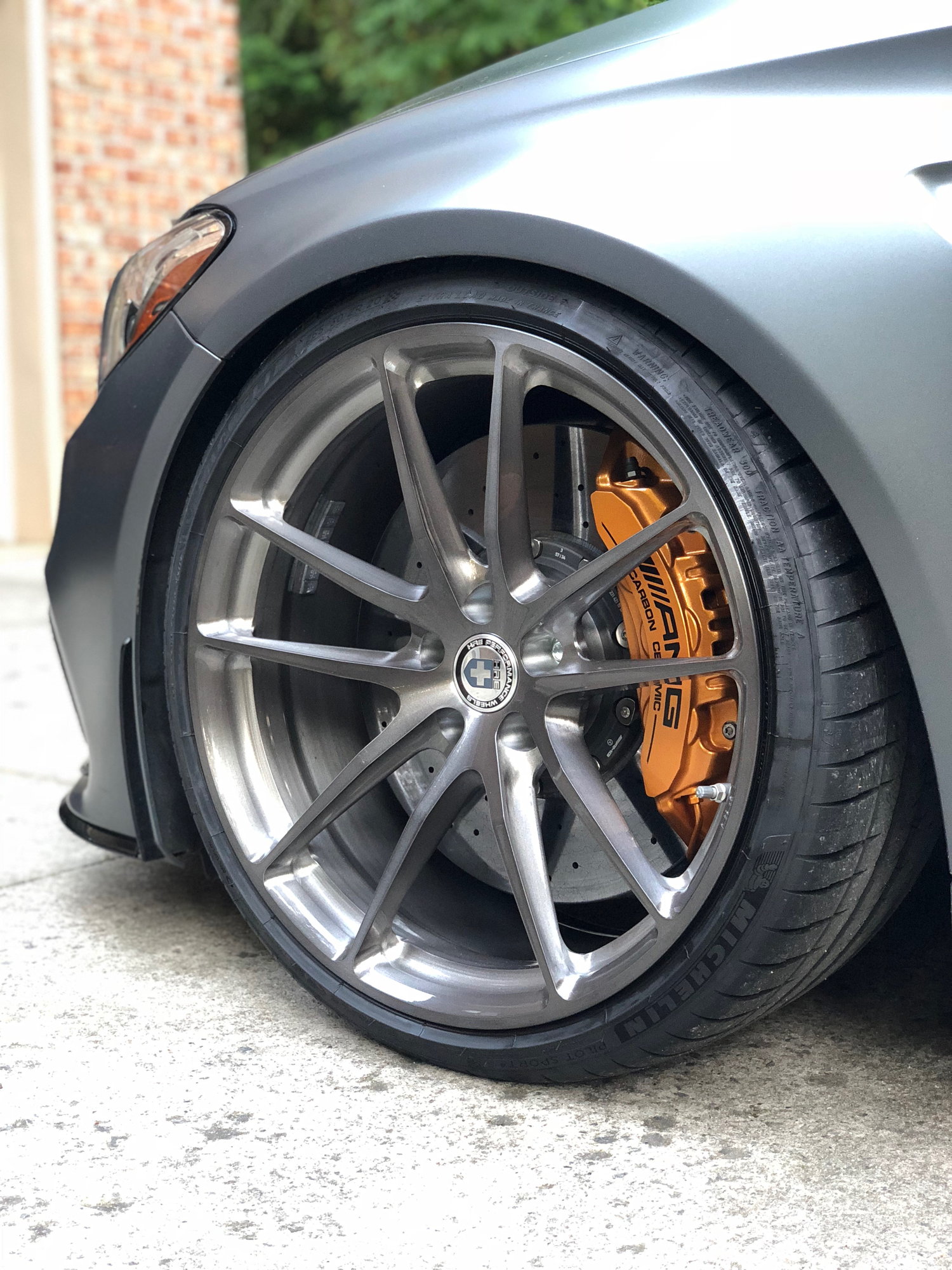 Wheels and Tires/Axles - HRE P104's in brushed dark clear - 20" perfect AMG C63 coupe fitment - Used - 2017 to 2019 Mercedes-Benz C63 AMG S - Hickory, NC 28602, United States
