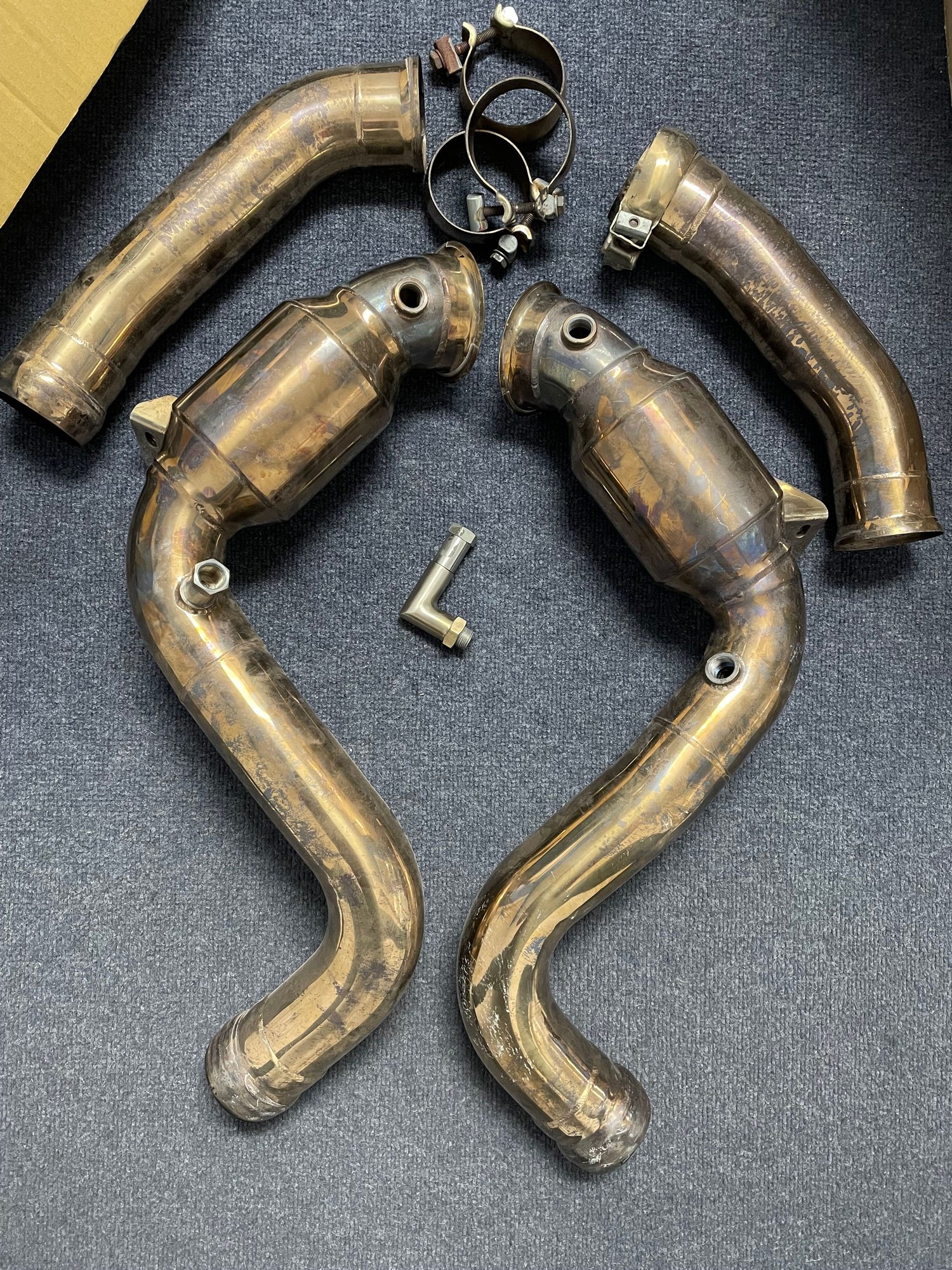 Engine - Exhaust - ARMYTRIX Sport Cat-Pipe with 200 CPSI Mercedes-Benz C63 AMG 2015-2021 - Used - 2015 to 2021 Mercedes-Benz C63 AMG S - Brooklyn, NY 11201, United States