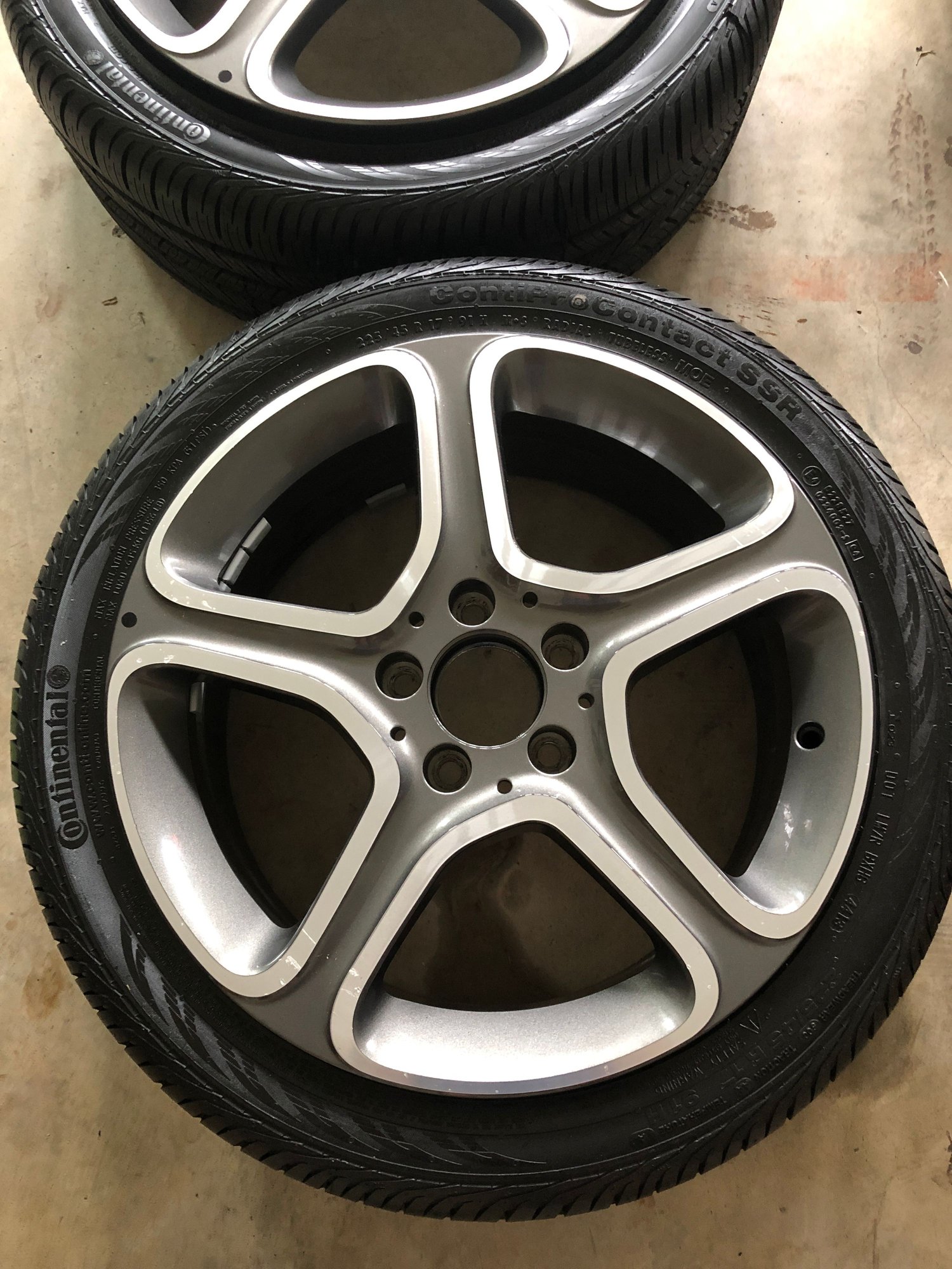 Wheels and Tires/Axles - Like new Mercedes CLA 17" RIMS AND TIRES - New - 2014 to 2018 Mercedes-Benz CLA250 - Houston, TX 77407, United States