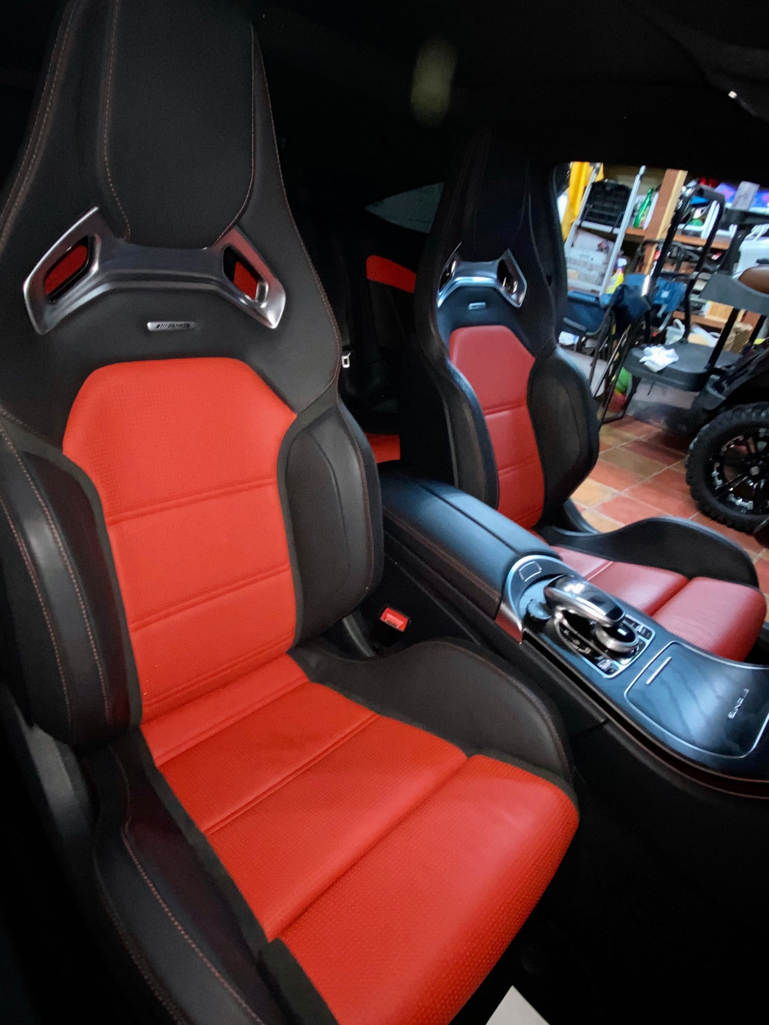 Interior/Upholstery - Parting out full interior AMG Performance Seats - Used - 2016 to 2020 Mercedes-Benz C63 AMG S - Miami, FL 33185, United States