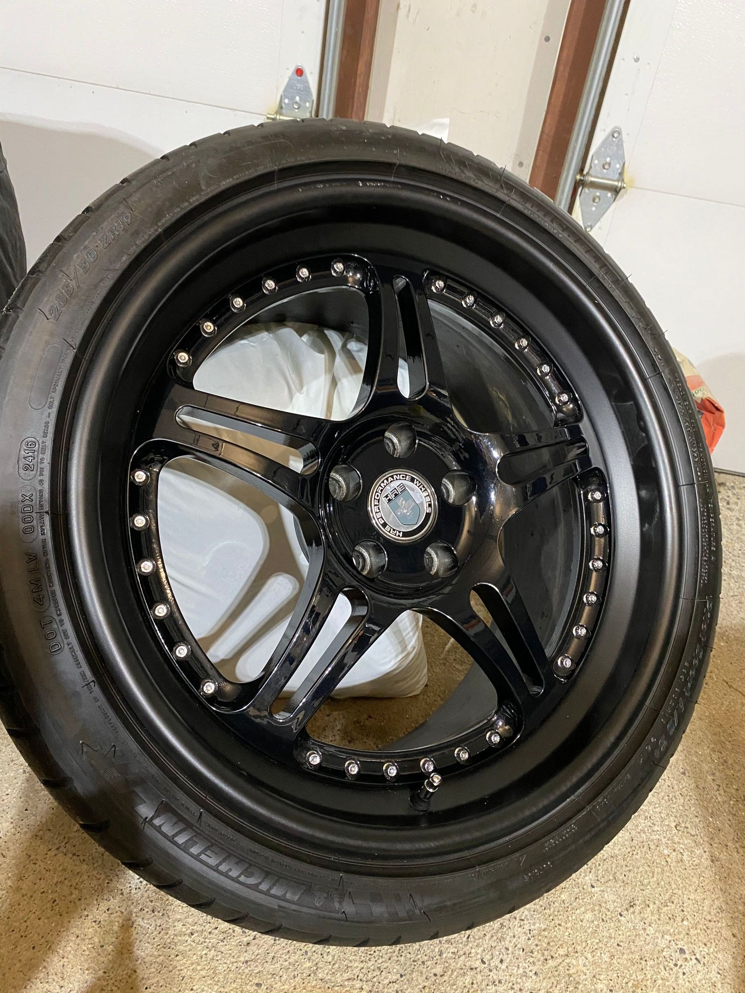 Wheels and Tires/Axles - HRE 547 - 19" Forged 3 Piece Wheels WITH Michelin Tires - Used - 0  All Models - Wayne, NJ 07470, United States
