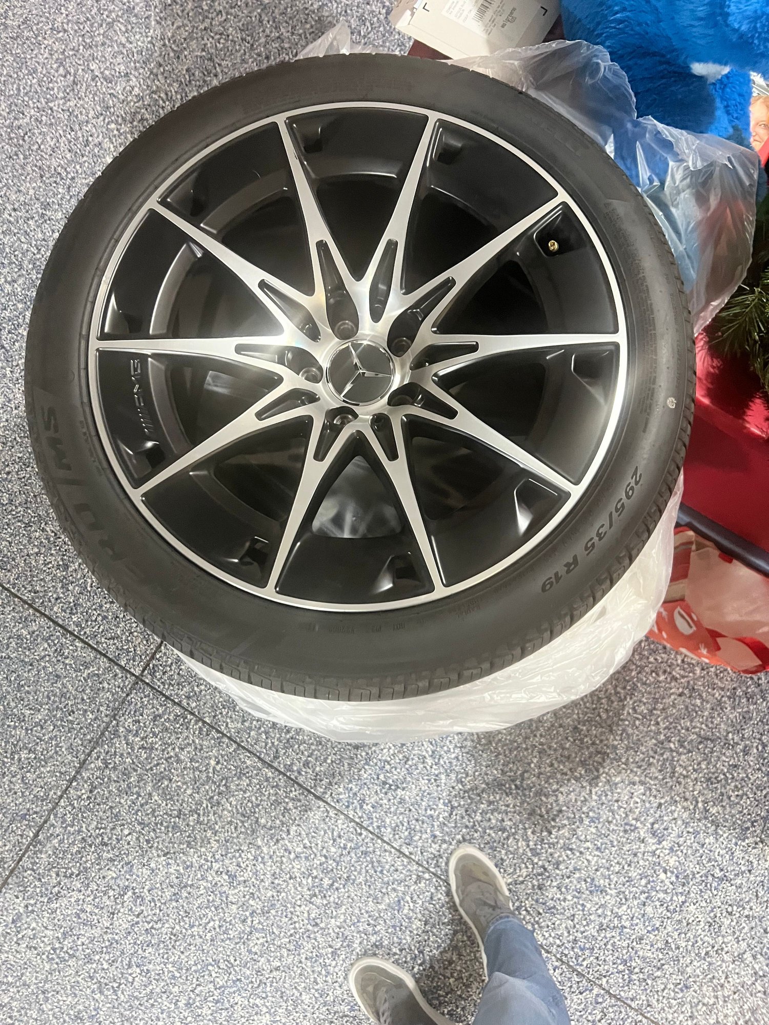 Wheels and Tires/Axles - 19" AMG Wheels and Pirelli Run Flat tires off of a '25 CLE53 AMG - Used - 2025 Mercedes-Benz CLE-Class - Monument, CO 80132, United States