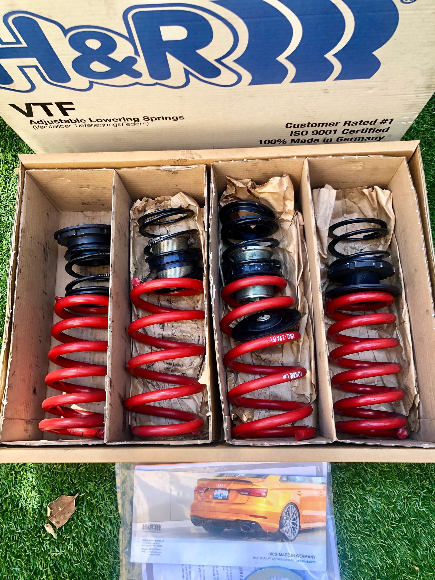 Steering/Suspension - H&R VTF ADJUSTABLE SPRINGS - W205 C43 AMG COUPE - Used - 2015 to 2019 Mercedes-Benz C300 - Irvine, CA 92603, United States