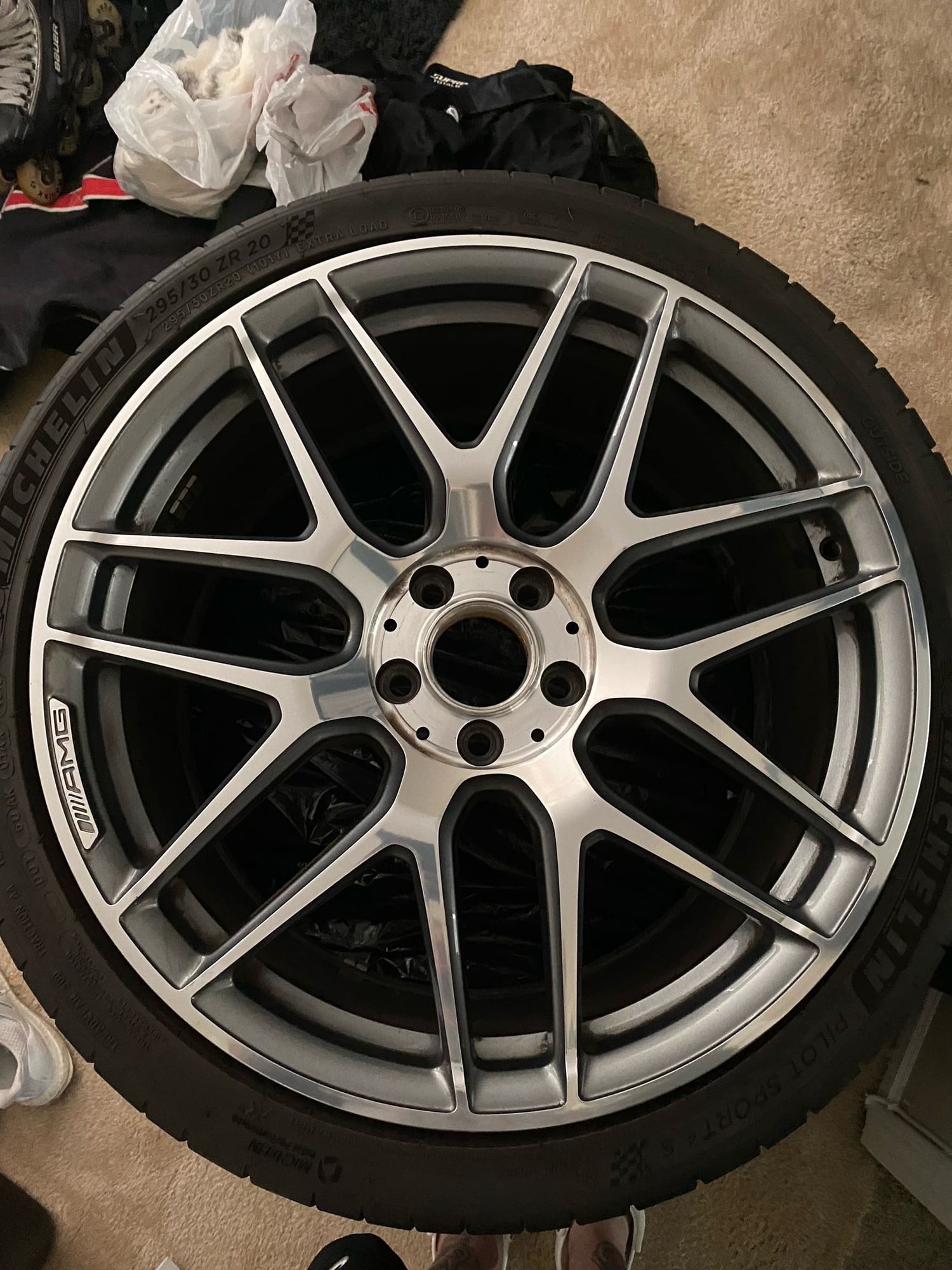 Wheels and Tires/Axles - FS: 2018 E63S 20inch AMG WHEELS/TIRES - Used - 2018 to 2021 Mercedes-Benz E63 AMG S - Schaumburg, IL 60193, United States