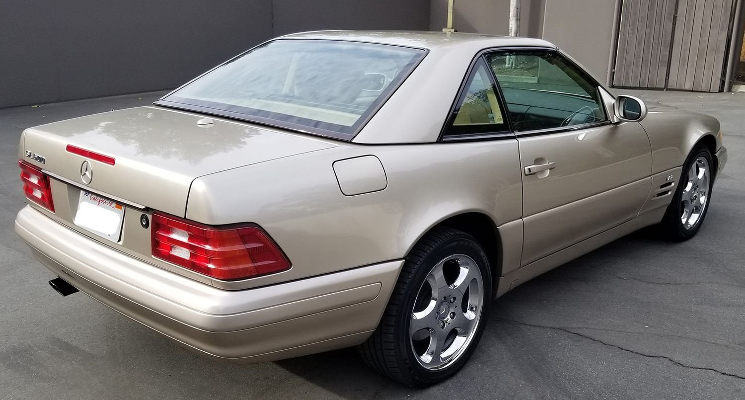 2000 Mercedes-Benz SL600 - 2000 Mercedes Benz SL600 V12 Convertible - Used - VIN WDBFA76F5YF192115 - 94,200 Miles - 12 cyl - 2WD - Automatic - Convertible - Gold - San Dimas, CA 91773, United States