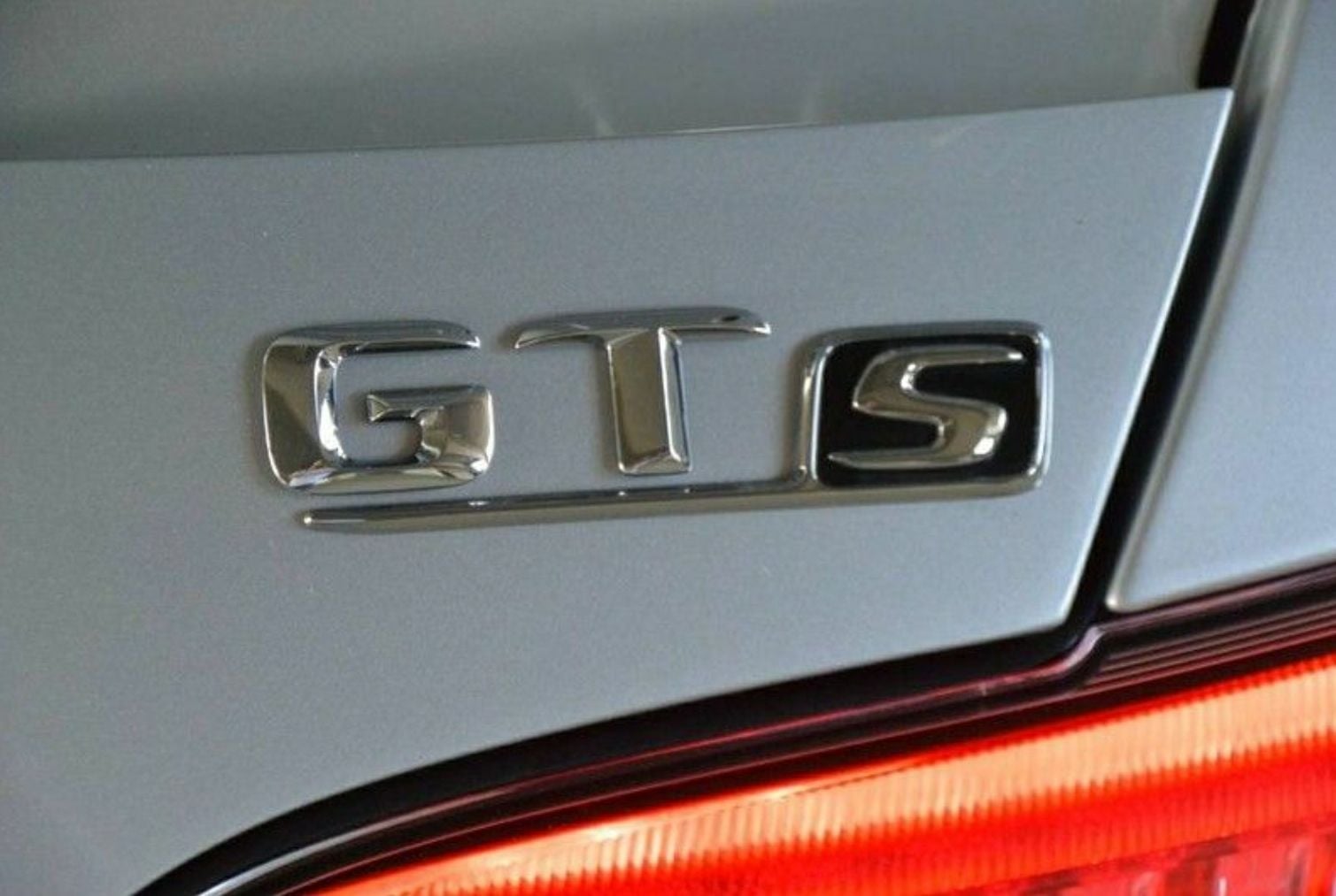 GT GTS GTR GTC AMG Trunk Star Emblem MATTE BLACK Rear Logo Badge Mercedes R190