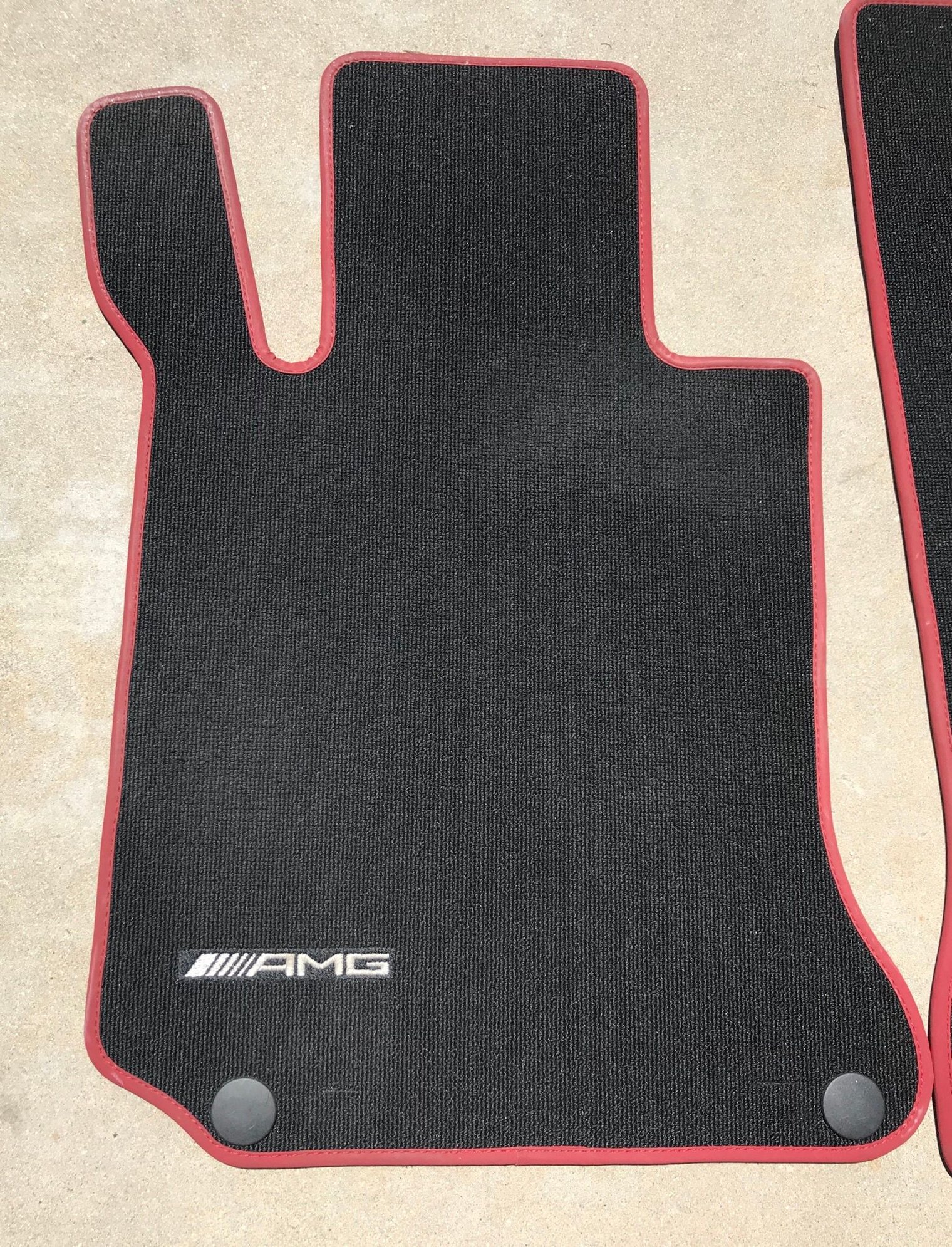 WTS: OEM AMG Floor Mats w/ Red Stitching - MBWorld.org Forums