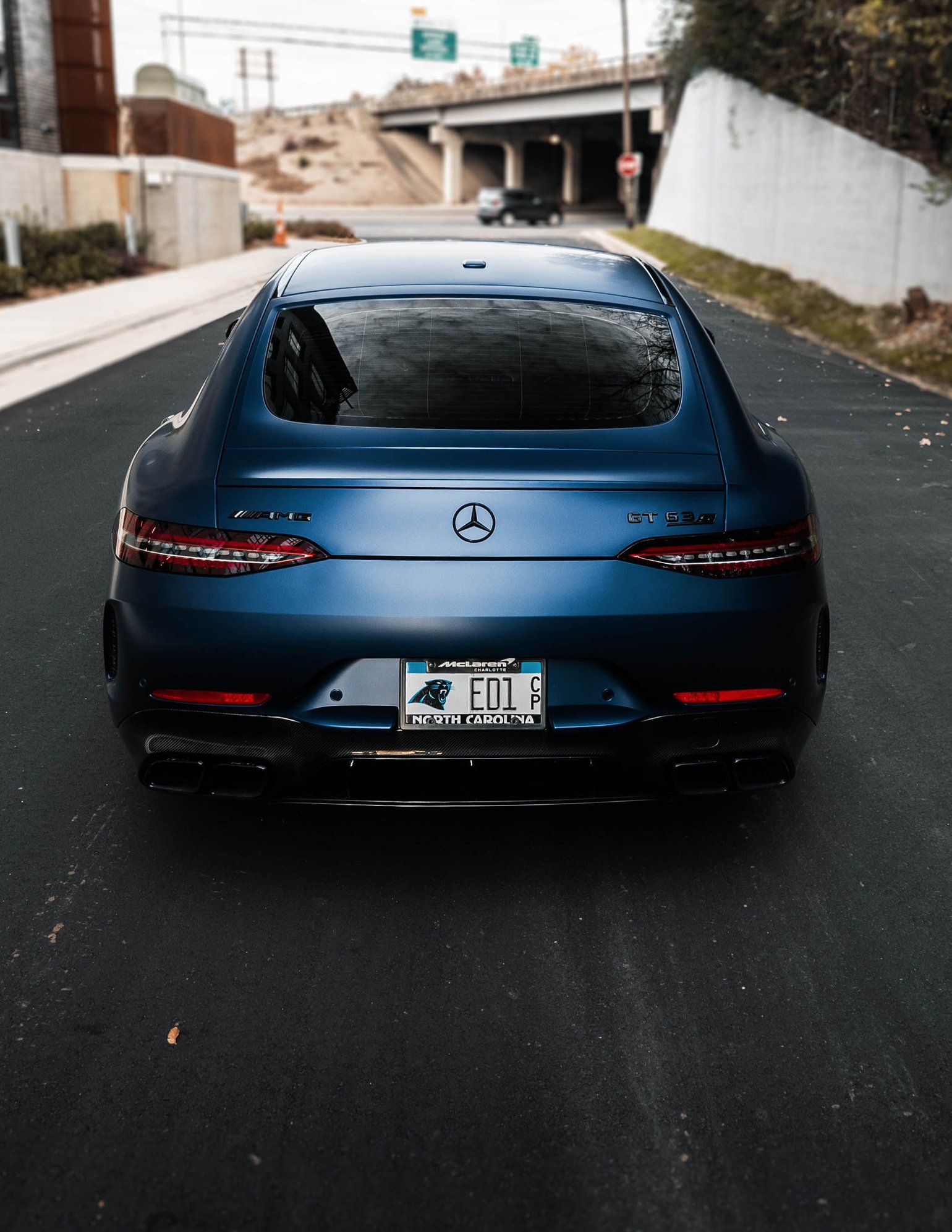 2019 Mercedes-Benz AMG GT 63 S - 2019 AMG GT 63 S DESIGNO CARBON FIBER FULL CLEAR BRA CARBON CERAMIC BRAKES - Used - 2,850 Miles - 8 cyl - AWD - Automatic - Sedan - Blue - Charlotte, NC 28202, United States
