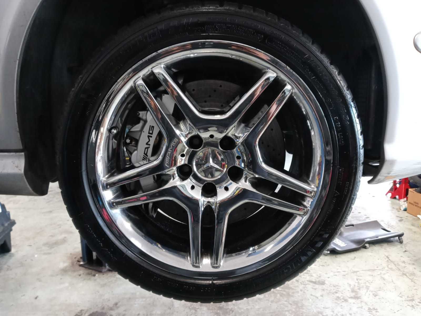 Wheels and Tires/Axles - W211 MB E55 AMG OEM Set (4) Wheels Rims Tires - Used - 2003 to 2008 Mercedes-Benz E55 AMG - Fort Lauderdale, FL 33024, United States