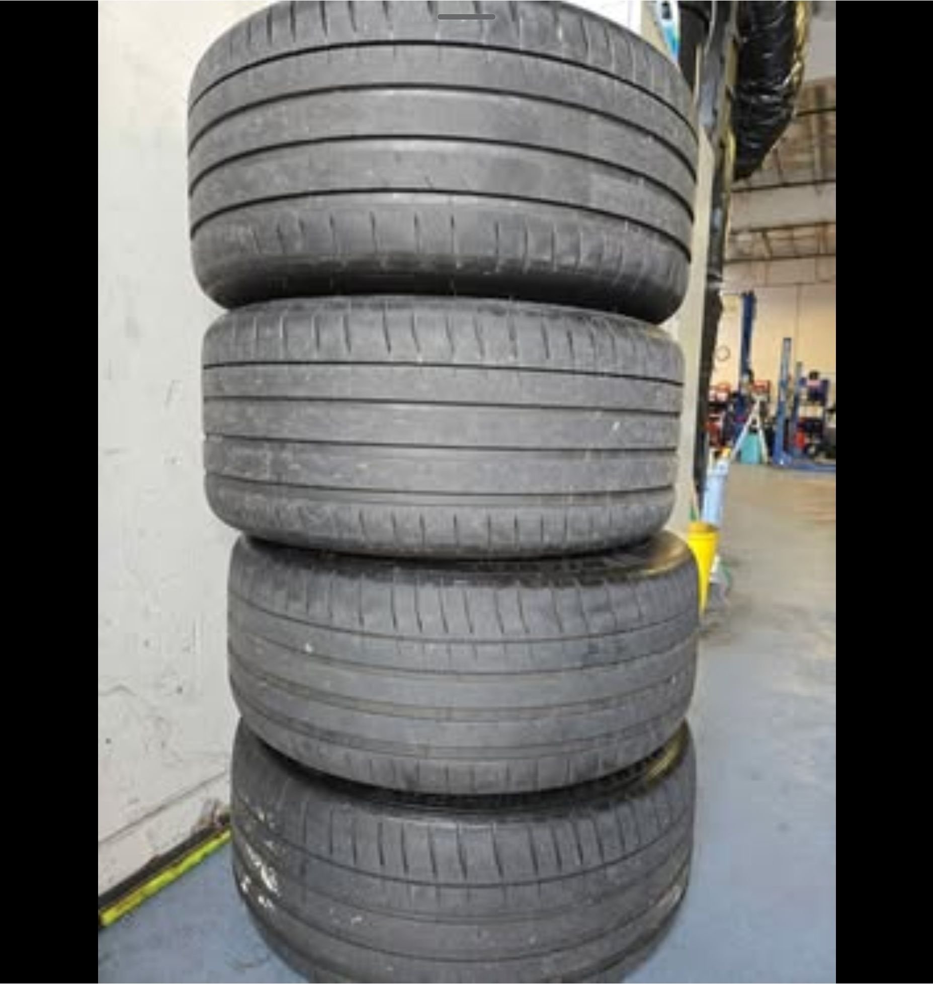 Wheels and Tires/Axles - Black OEM 20" AMG GT 63 S Multi-spoke Wheels + Michelin Pilot 4S Tires - Used - 2001 to 2025 Mercedes-Benz All Models - Burlingame, CA 94010, United States