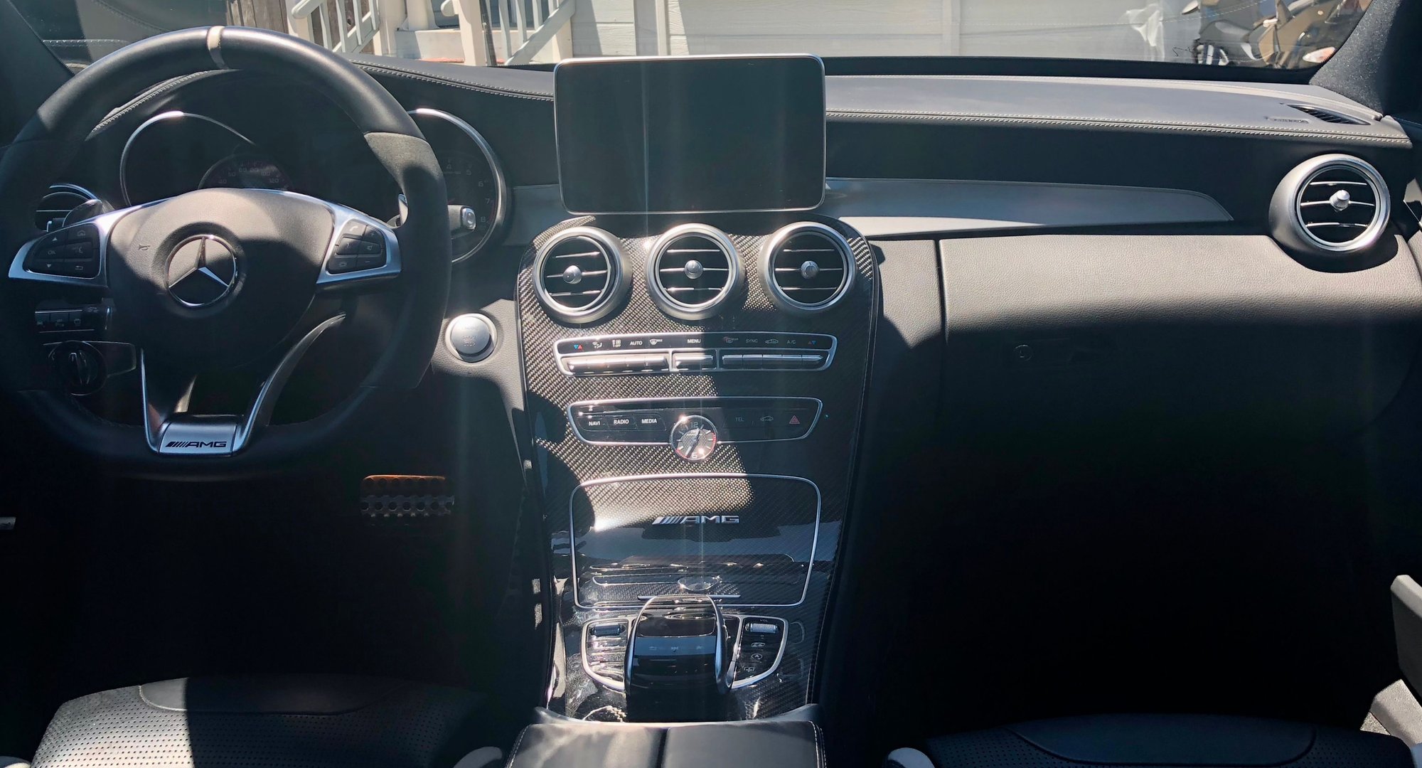 2017 Mercedes-Benz C63 AMG S - 2017 C63s AMG Sedan - Used - VIN 55SWF8HBXHU186557 - 22,000 Miles - 8 cyl - 2WD - Automatic - Sedan - Black - Rocklin, CA 95677, United States