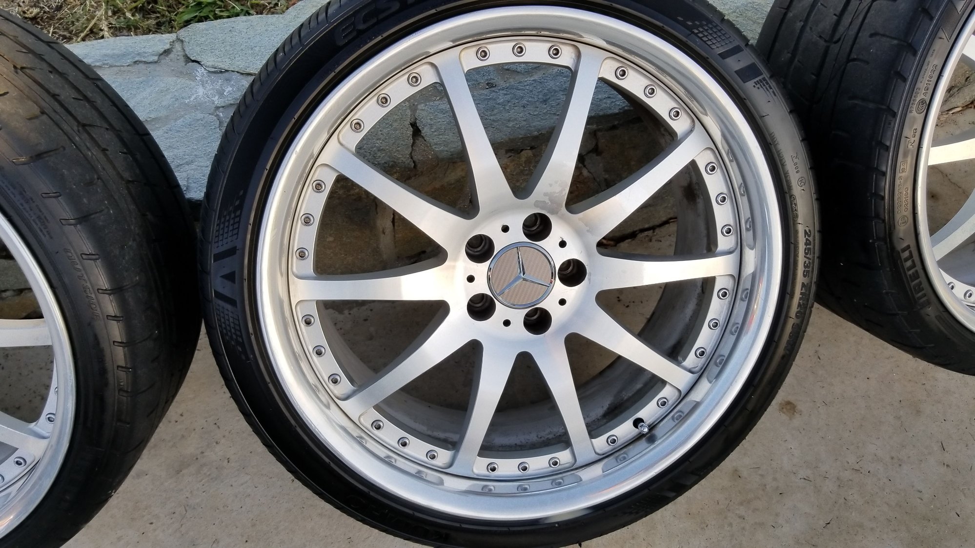 Wheels and Tires/Axles - *** (4) Radenergie R10 20x9 / 20x10 W211 03-06 Mercedes, with tires! - $1500 (LA) *** - Used - 2003 to 2006 Mercedes-Benz E55 AMG - 2003 to 2006 Mercedes-Benz E500 - West Hills, CA 91307, United States