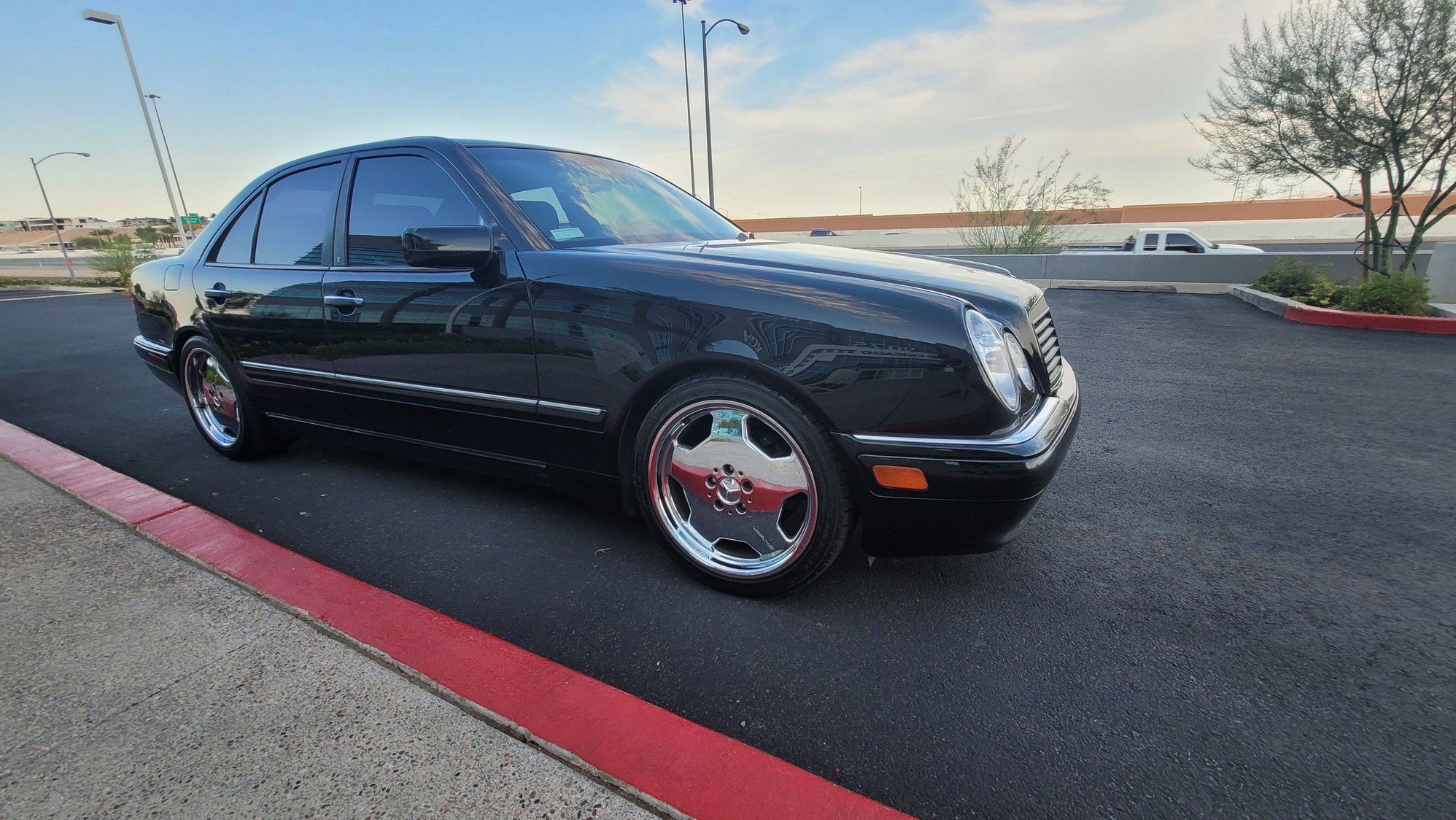 1996 Mercedes-Benz E320 - Mercedes Benz E320 with AMG UPGRADES! - Used - VIN WDBJF55F1 TJ00374 - 237,200 Miles - 6 cyl - 2WD - Automatic - Sedan - Black - Las Vegas, NV 89148, United States
