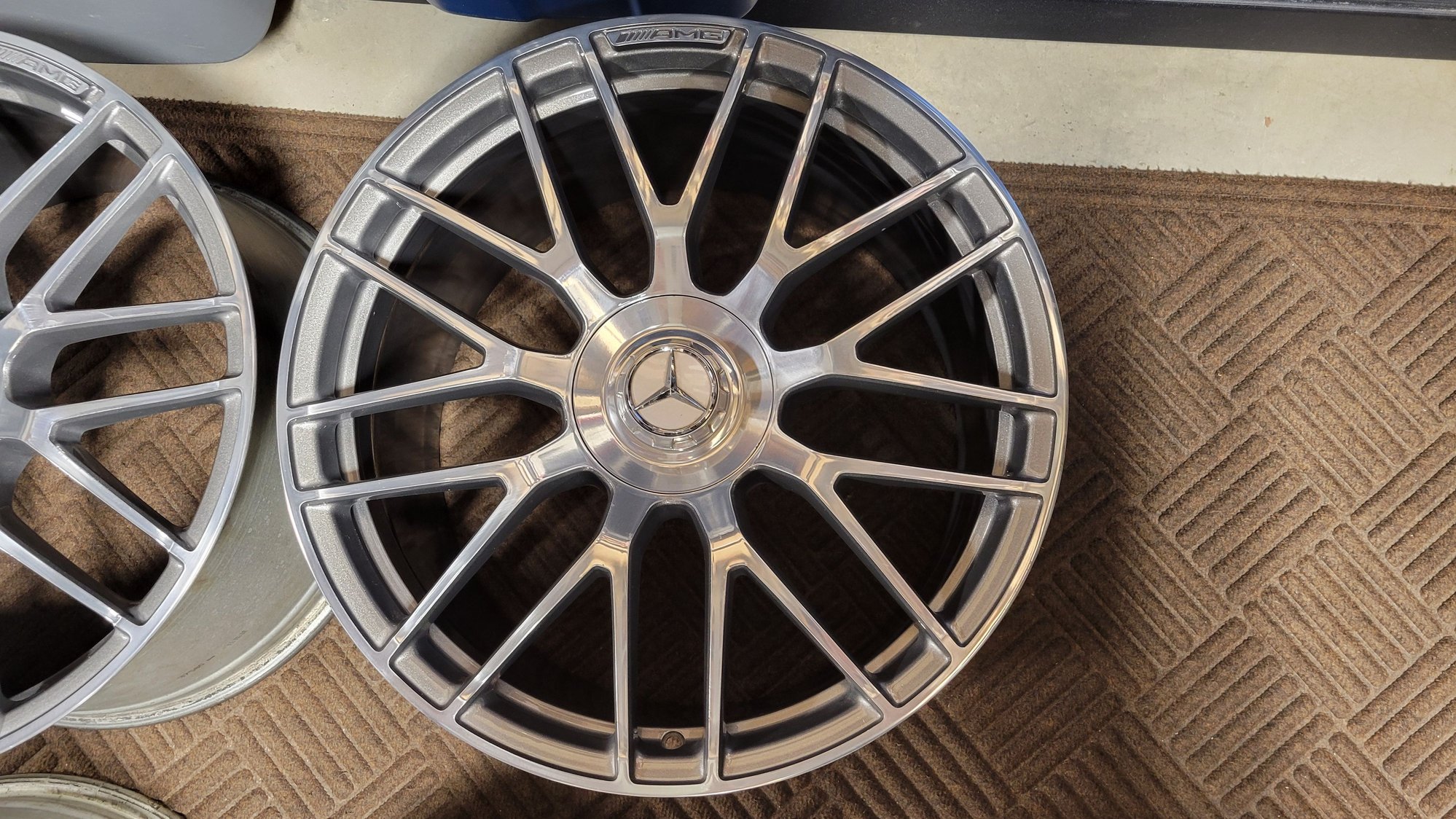 Wheels and Tires/Axles - (4) AMG GTS Cross Spokes off 2017 19/20s - Used - Olathe, KS 66062, United States