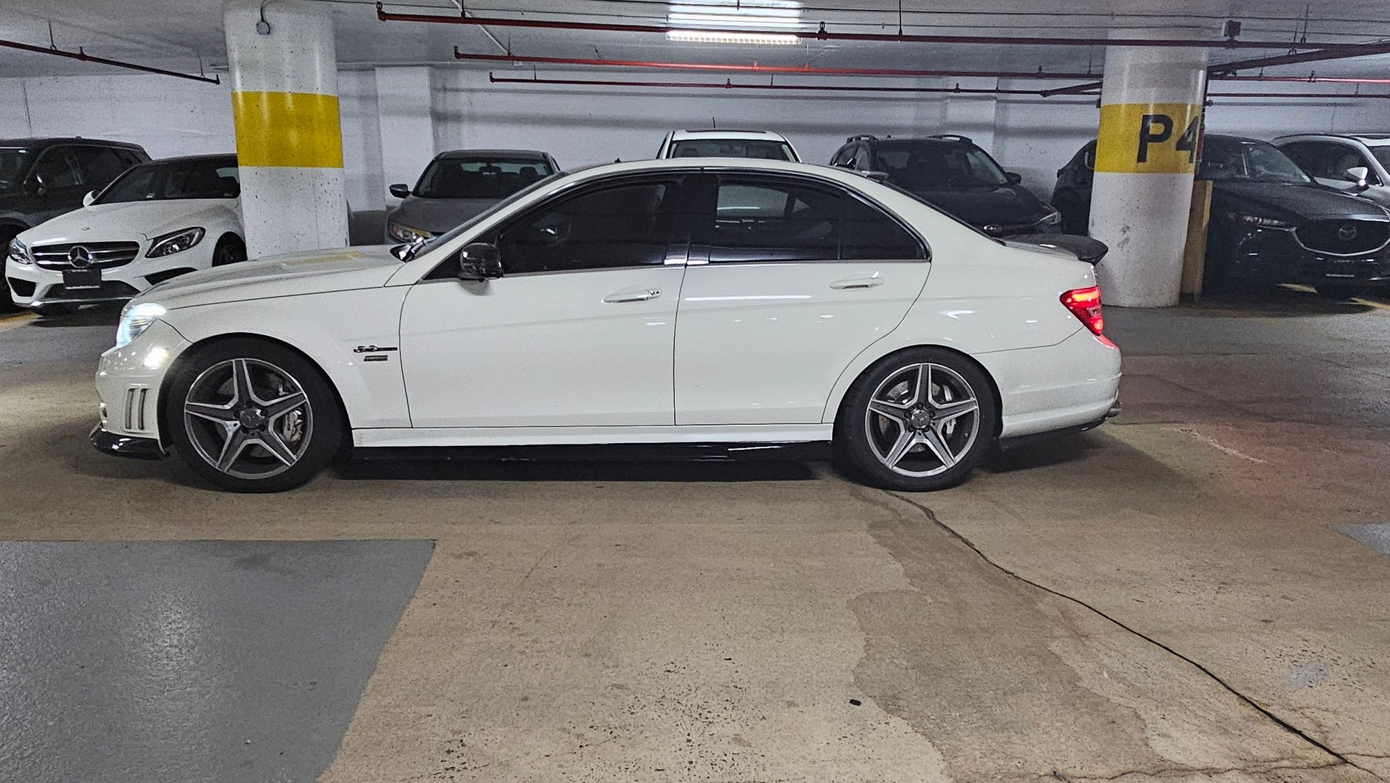 2009 Mercedes-Benz C63 AMG - For sale 2009 c63 - Used - VIN WDDGF77X59F303140 - 106,000 Miles - 8 cyl - 2WD - Automatic - Sedan - White - Arlington, VA 22204, United States