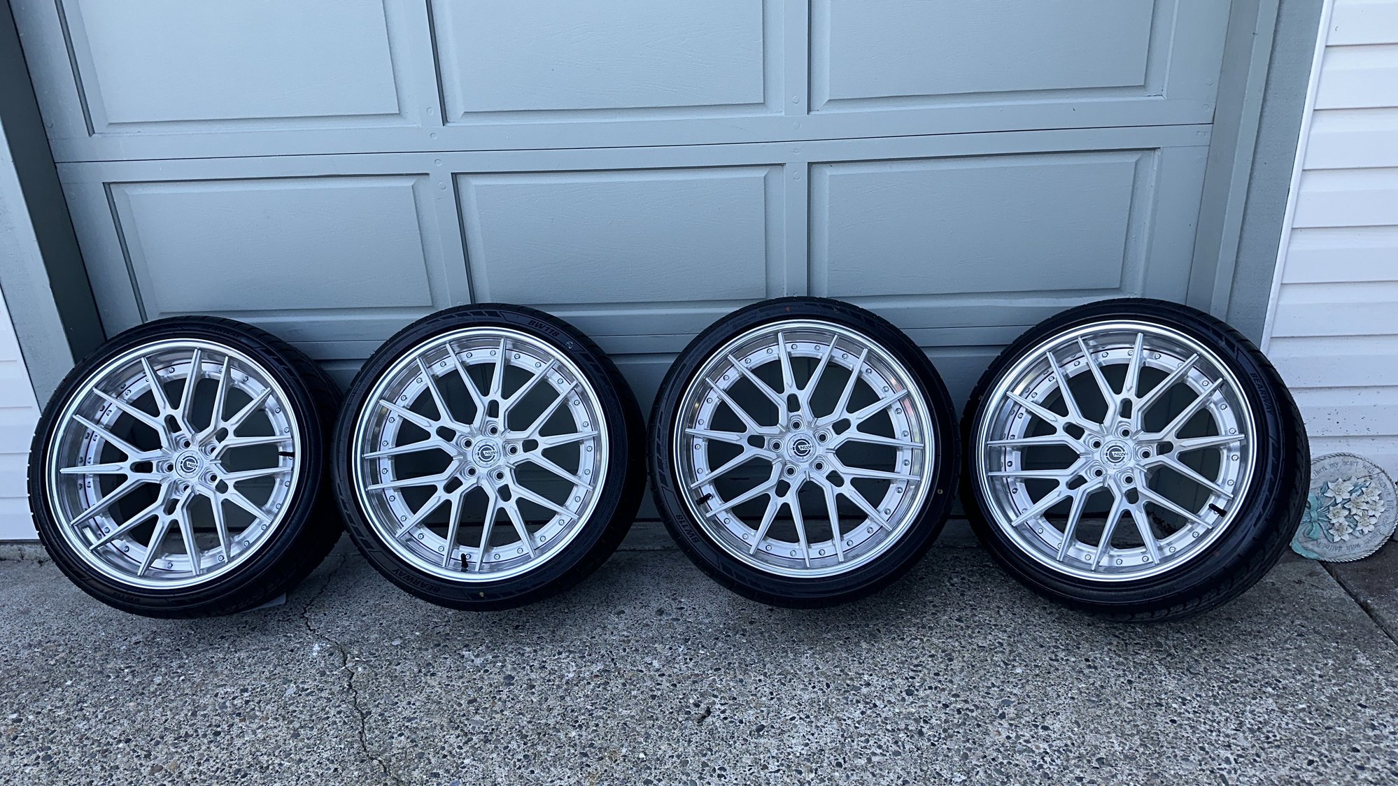 Wheels and Tires/Axles - 21” NLW FORGED 2PC Wheels with Tires + TPMS for W213 E63S (2017/present) - Used - 2017 to 2024 Mercedes-Benz E63 AMG S - Langley, BC V2Z1K7, Canada