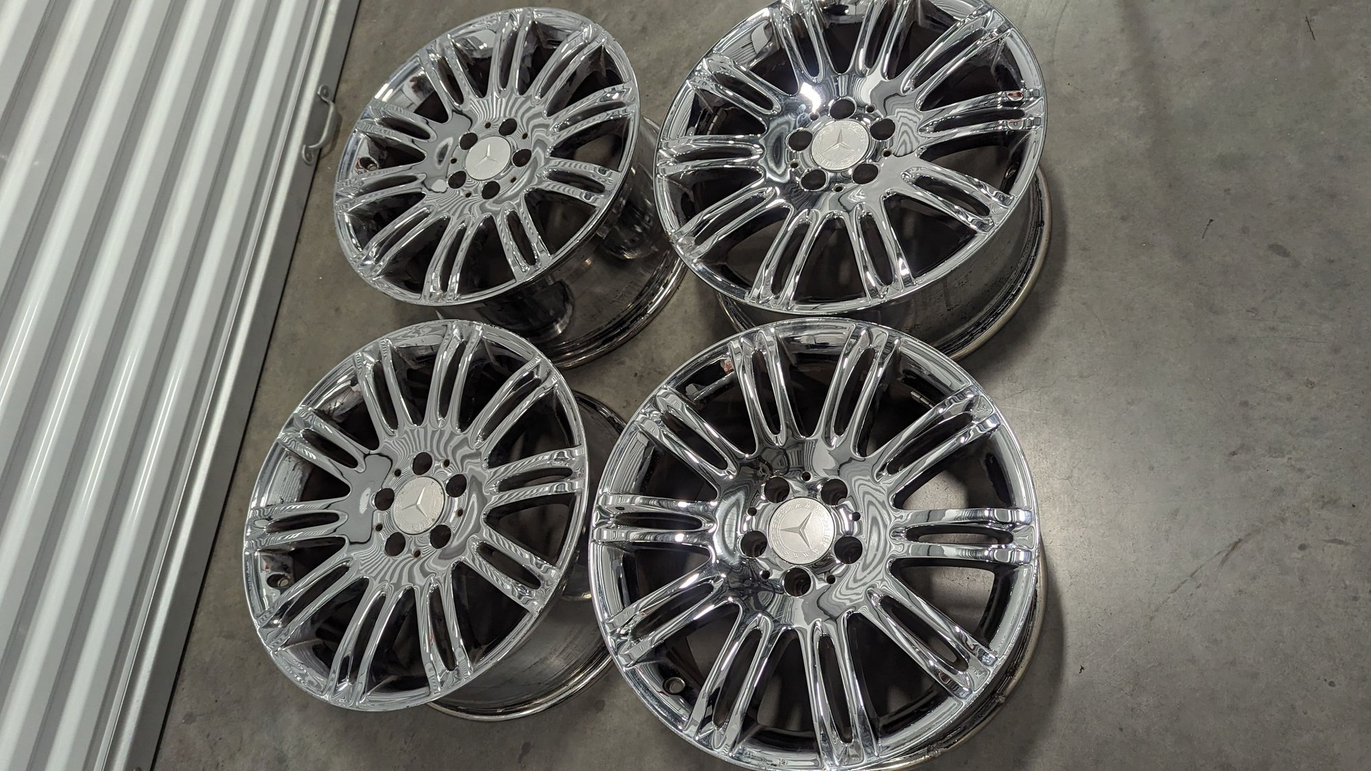 Wheels and Tires/Axles - Mercedes Wheels Rims Oem 5x112 E350 E320 E550 E500 E Class - Used - 2003 to 2009 Mercedes-Benz E350 - Cerritos, CA 90703, United States