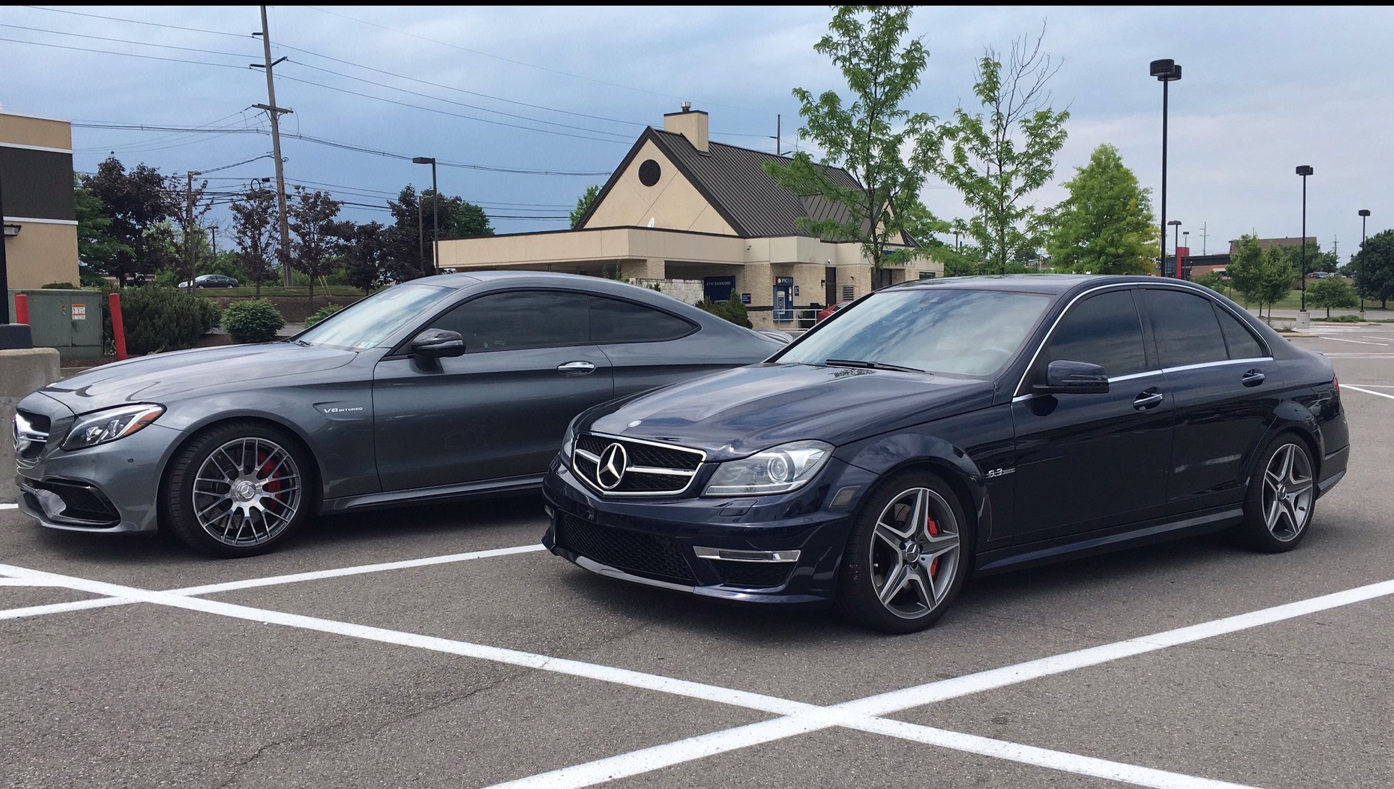 2013 Mercedes-Benz C63 AMG - Rare spec Lunar blue over Designo Sand, fully Xpel'd body - Used - VIN WDDGF7HB3DA833342 - 54,500 Miles - 8 cyl - 2WD - Automatic - Sedan - Blue - Cleveland, OH 44333, United States