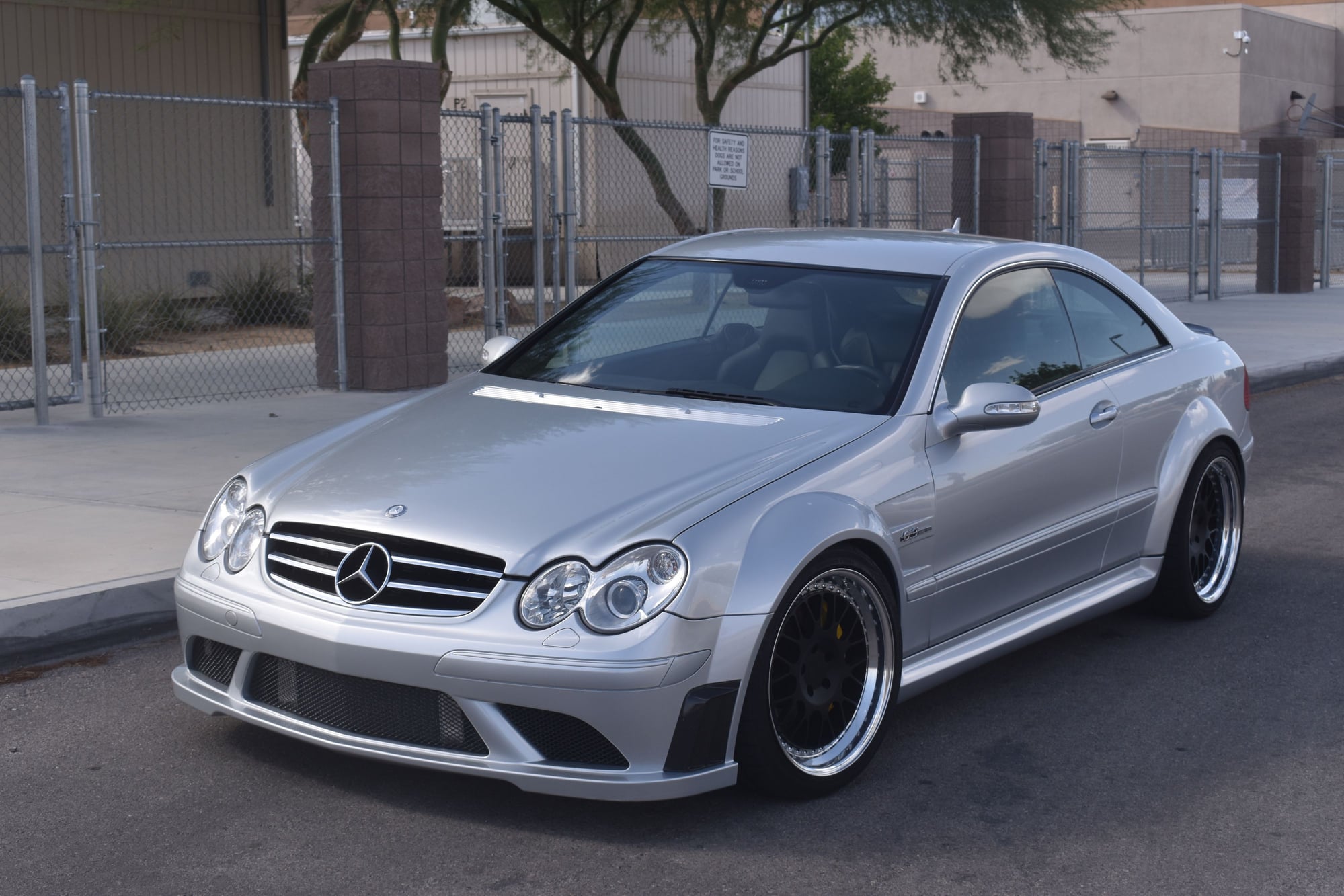 2008 Mercedes-Benz CLK63 AMG - FS: Weistec Supercharged CLK63 Black Series - Used - VIN WDBTJ77HX8F239545 - 42,700 Miles - 8 cyl - 2WD - Automatic - Coupe - Silver - Las Vegas, NV 89141, United States